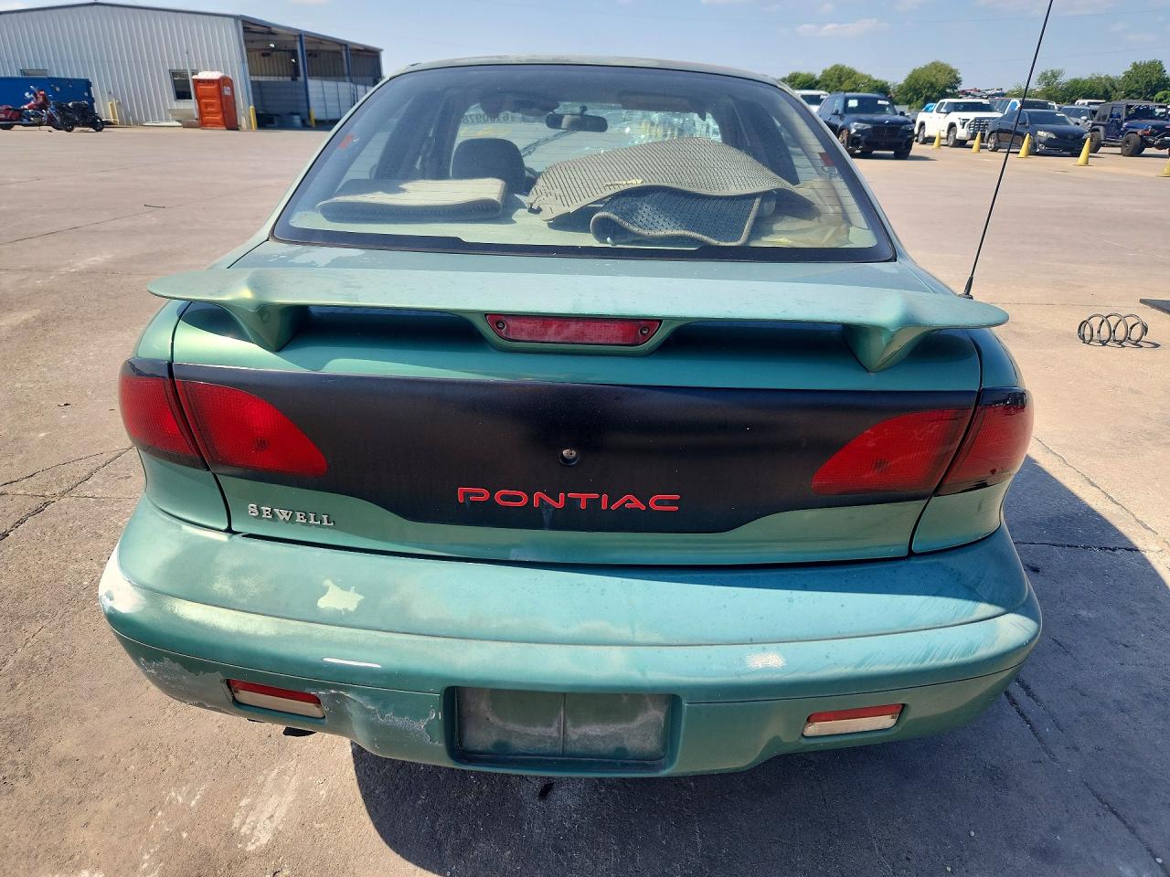 1999 Pontiac Sunfire Se Green vin: 3G2JB5241XS801944