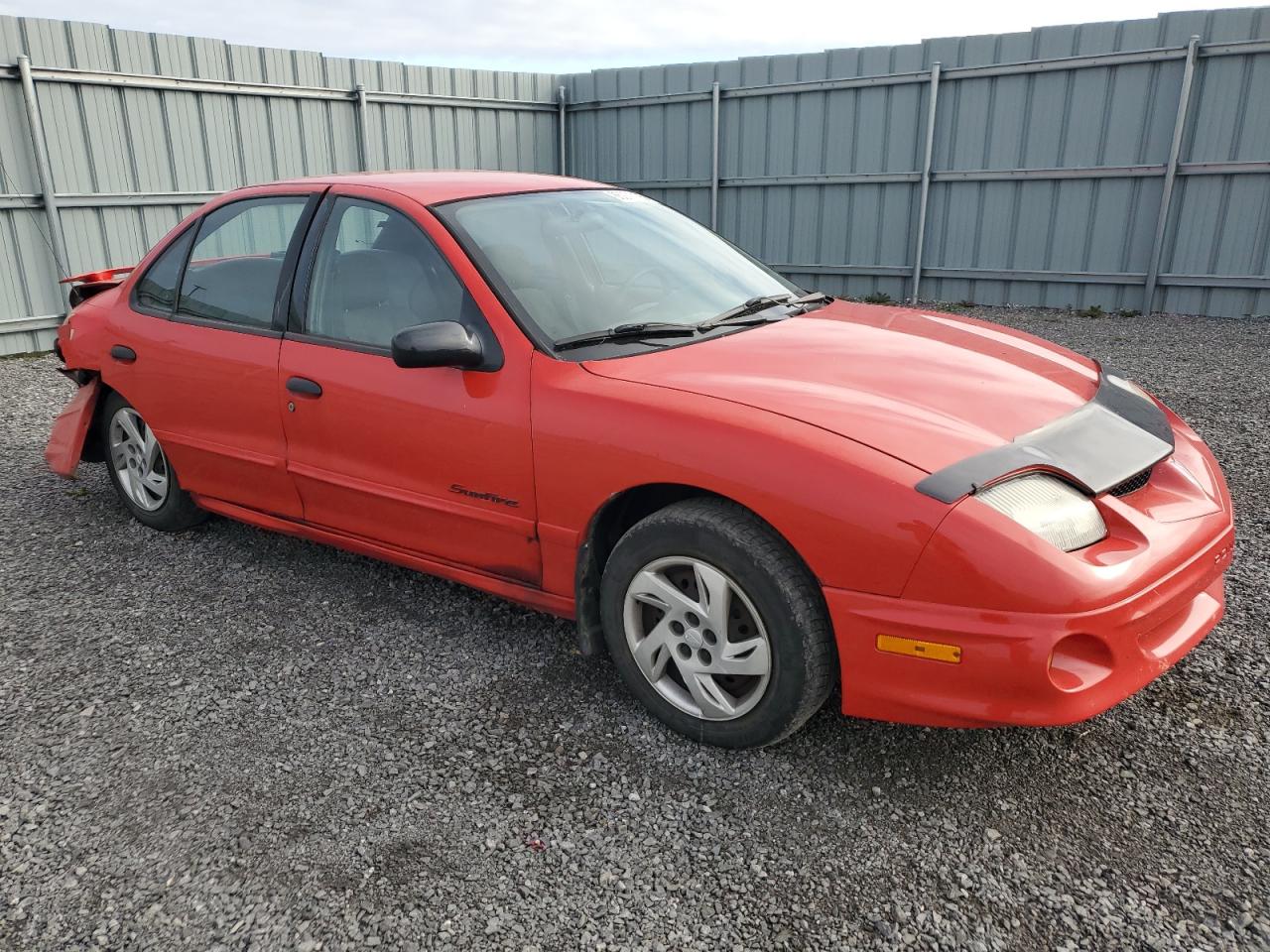 2001 Pontiac Sunfire Se Red vin: 3G2JB52491S145113