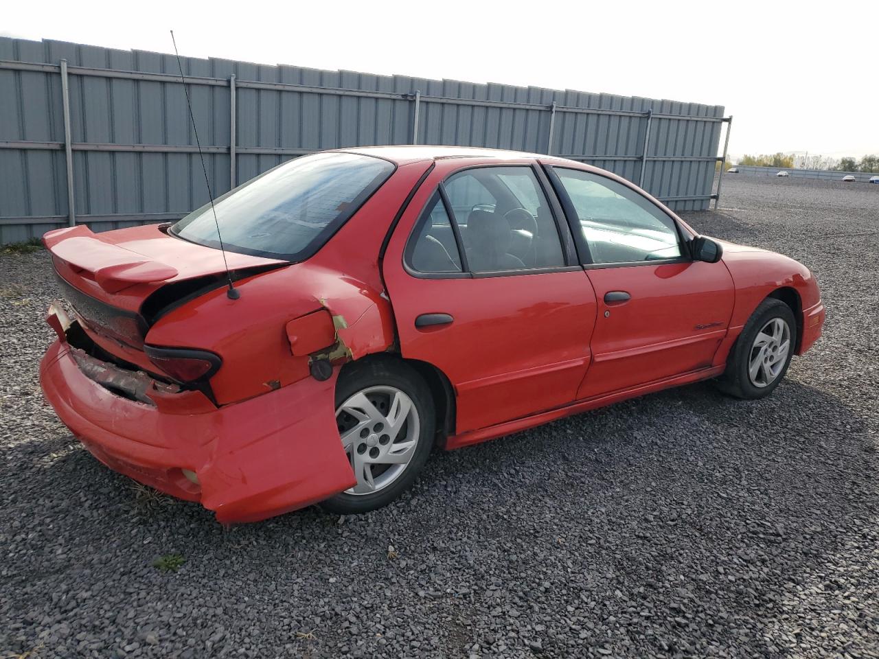2001 Pontiac Sunfire Se Red vin: 3G2JB52491S145113
