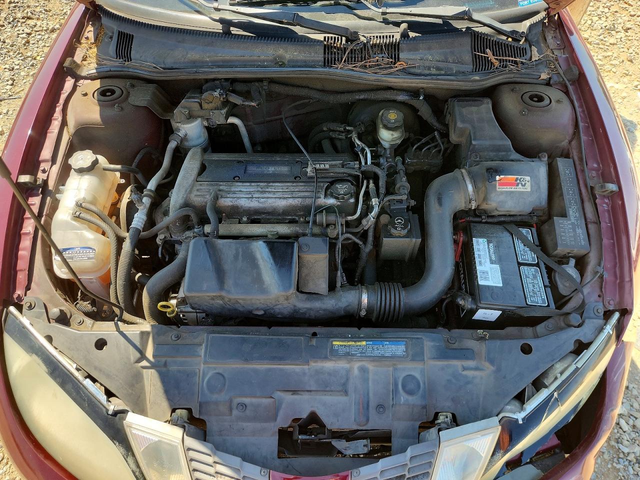 2004 Pontiac Sunfire Sl Maroon vin: 3G2JB52F14S176264