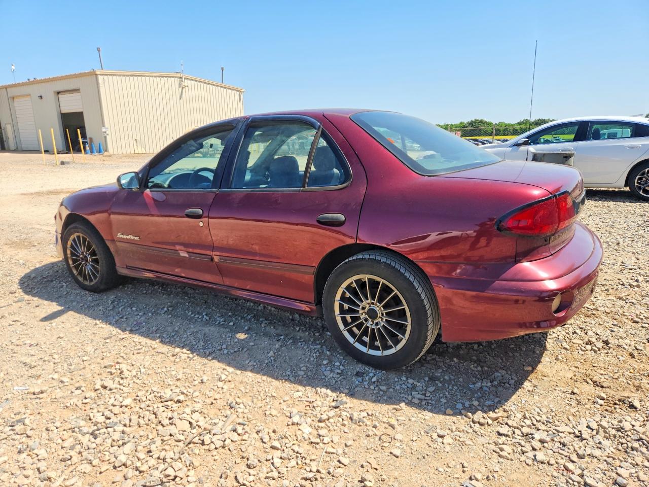2004 Pontiac Sunfire Sl Maroon vin: 3G2JB52F14S176264