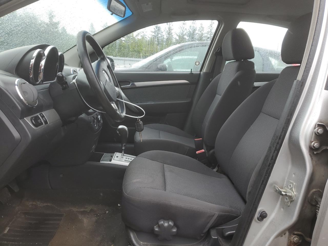 2009 Pontiac G3 Wave Se Gray vin: 3G2TX55E49L127087