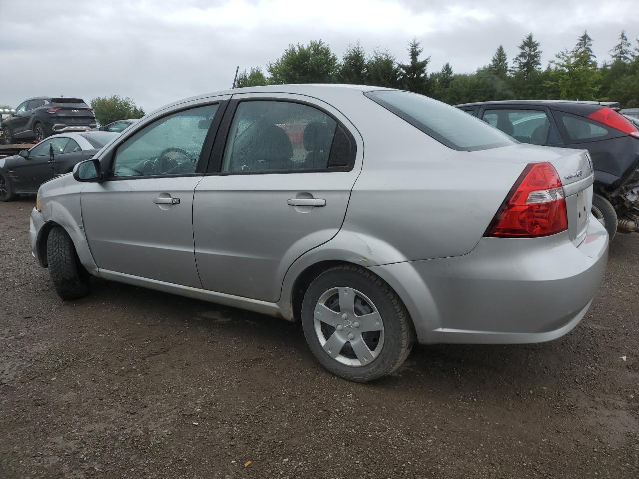 2009 Pontiac G3 Wave Se Gray vin: 3G2TX55E49L127087