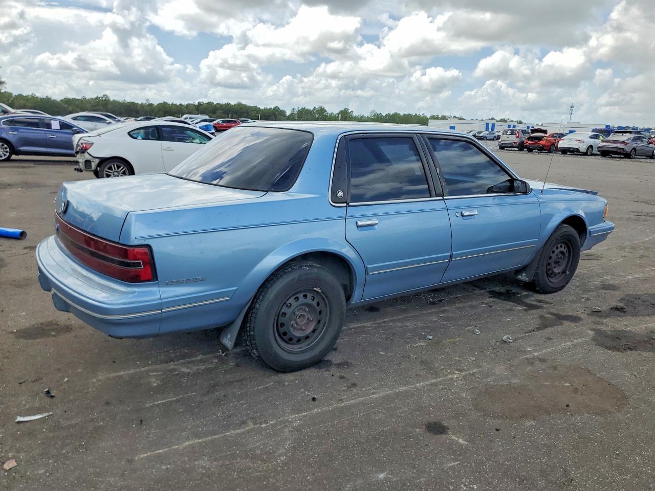 1993 Buick Century Special Blue vin: 3G4AG55N3PS625606