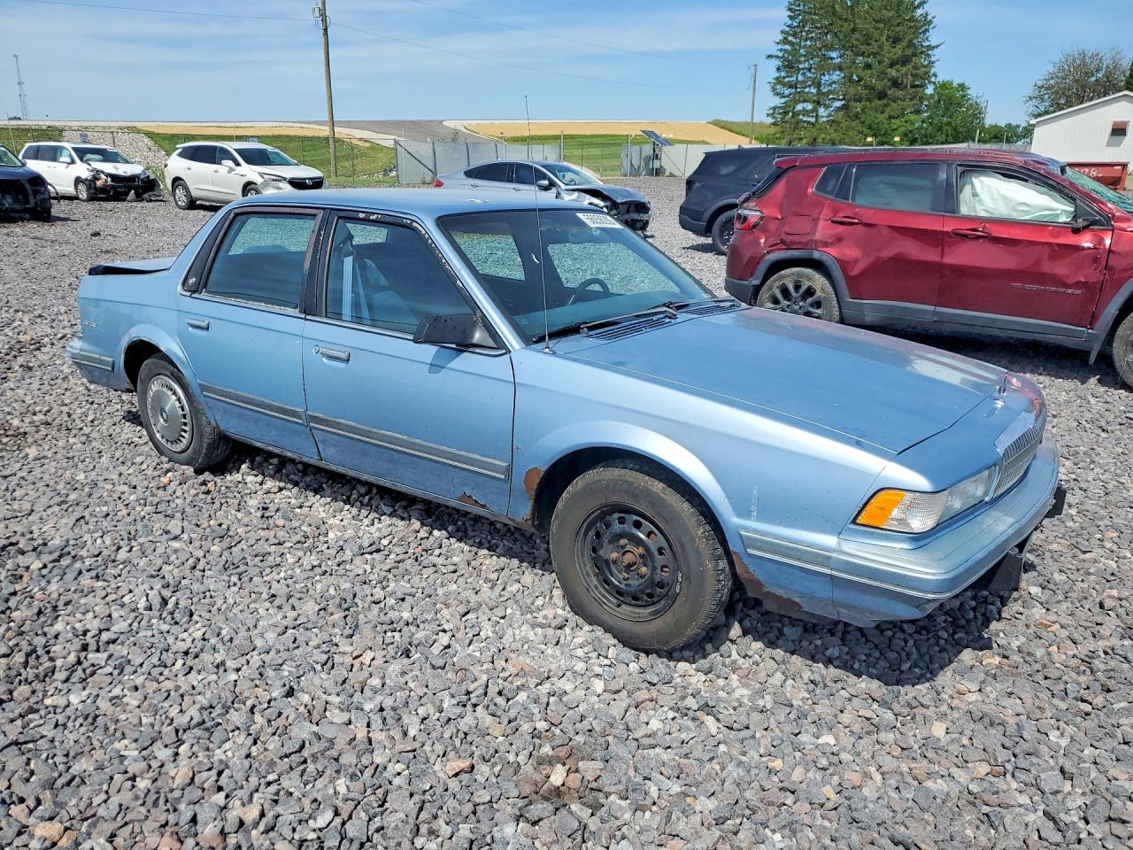1993 Buick Century Special Синий vin: 3G4AG55N4PS626697