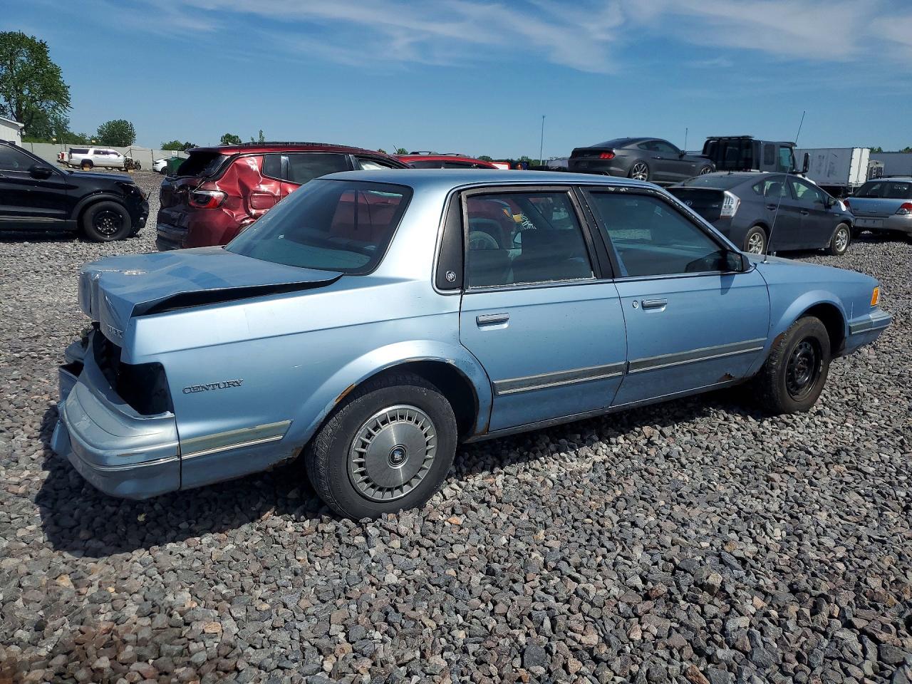 1993 Buick Century Special Синий vin: 3G4AG55N4PS626697