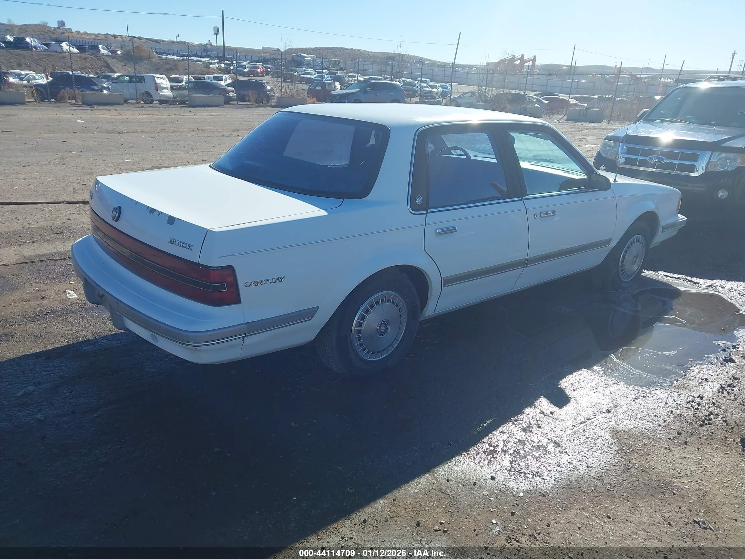 1993 Buick Century Special Белый vin: 3G4AG55NXPS628356