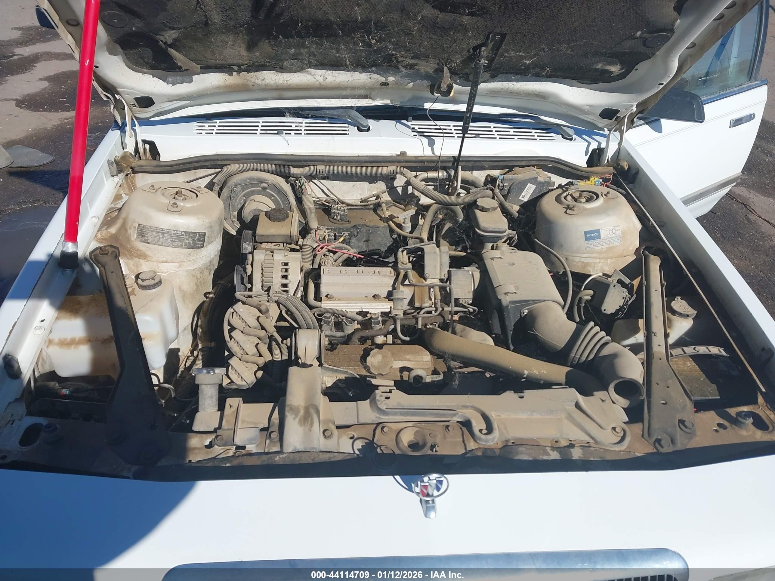 1993 Buick Century Special Белый vin: 3G4AG55NXPS628356