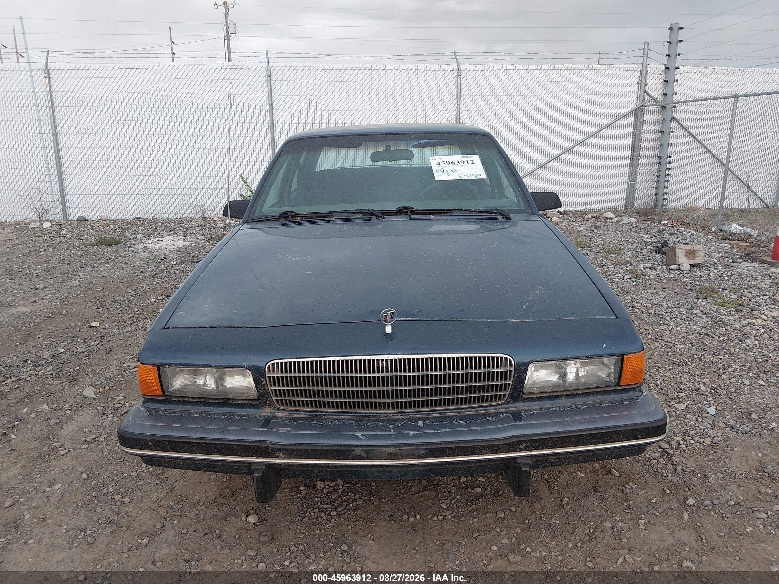 1990 Buick Century Limited Blue vin: 3G4AL54R1LS604229