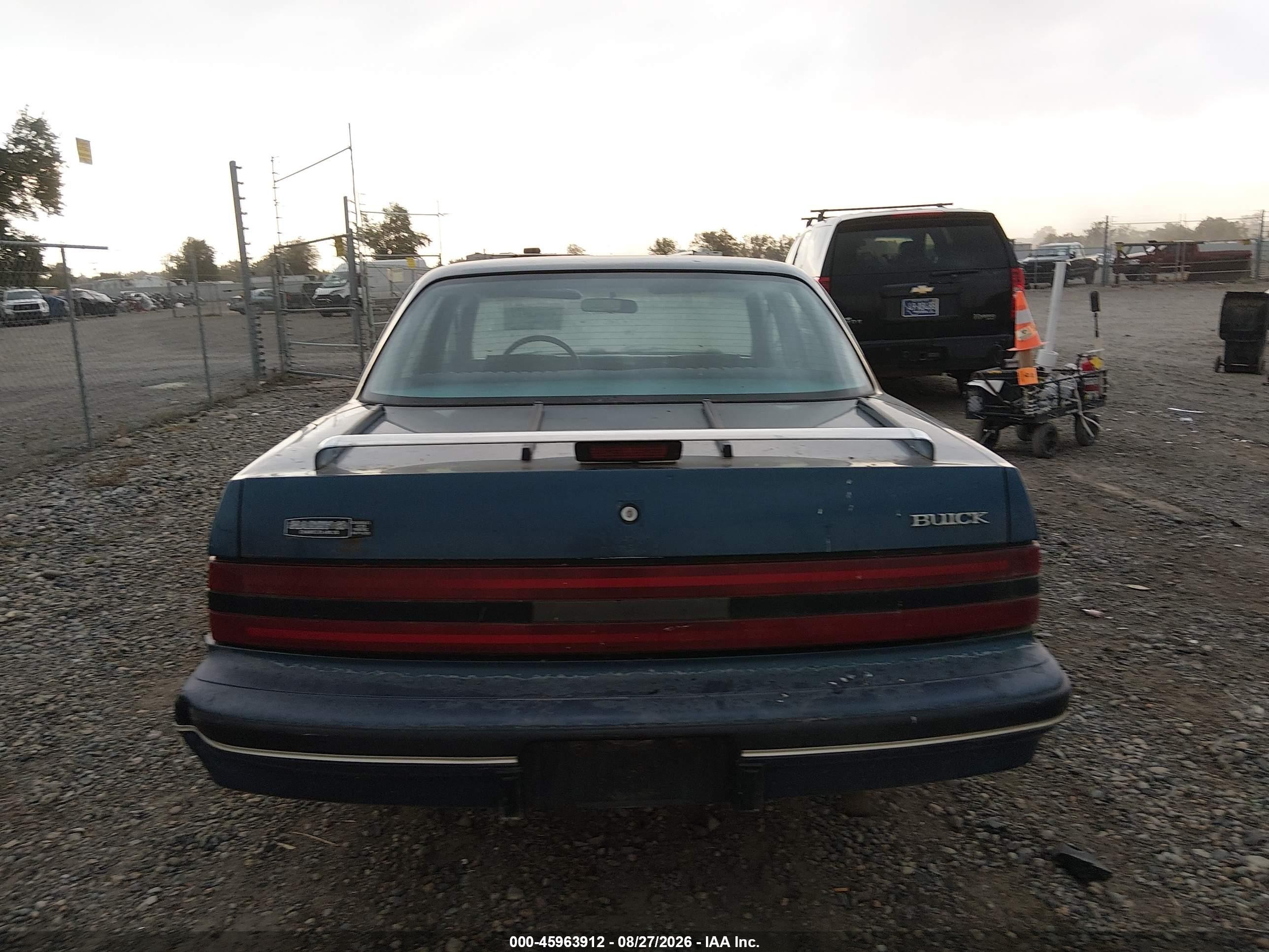 1990 Buick Century Limited Blue vin: 3G4AL54R1LS604229