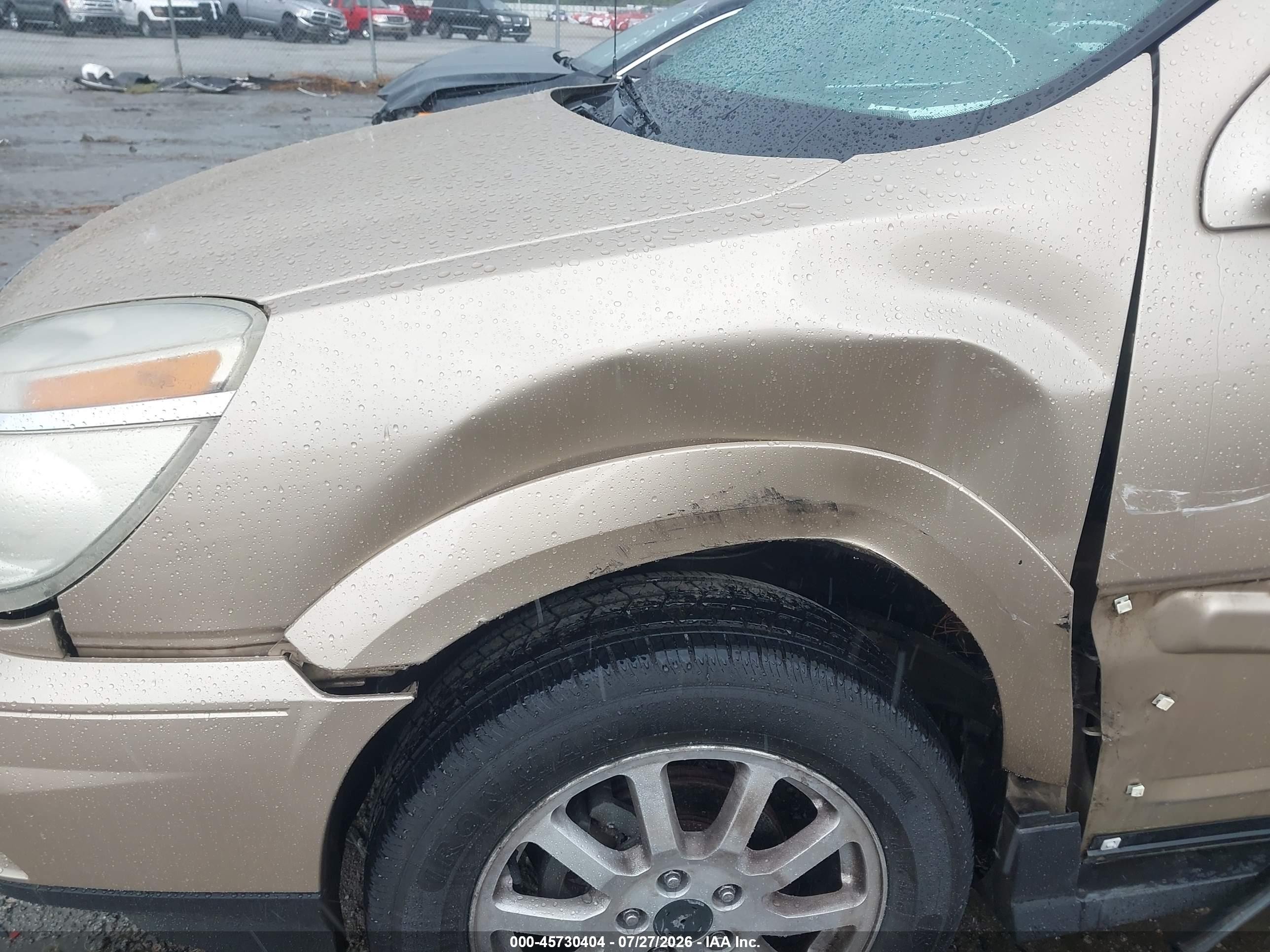2006 Buick Rendezvous Cx Tan vin: 3G5DA03766S565501