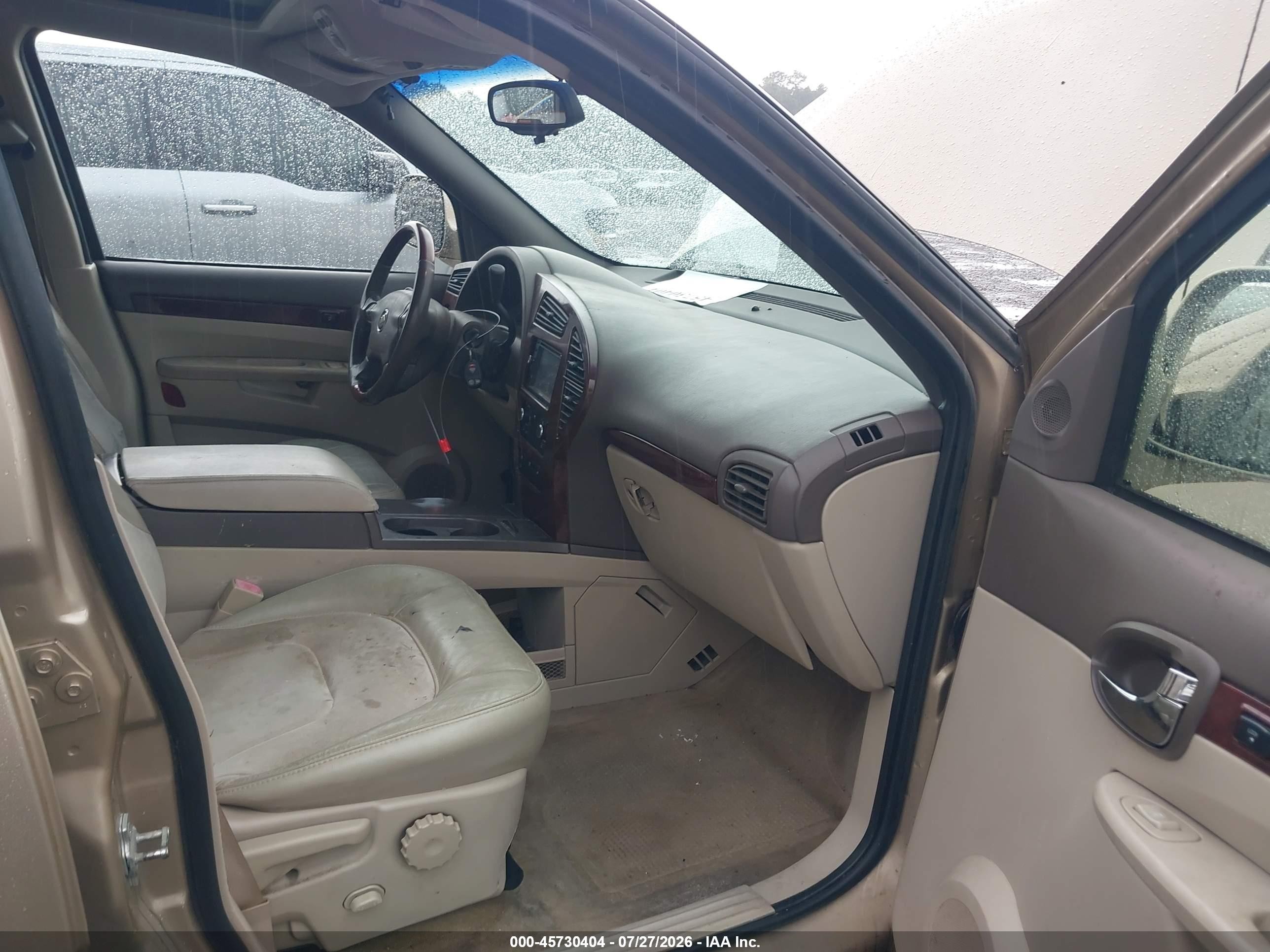 2006 Buick Rendezvous Cx Tan vin: 3G5DA03766S565501