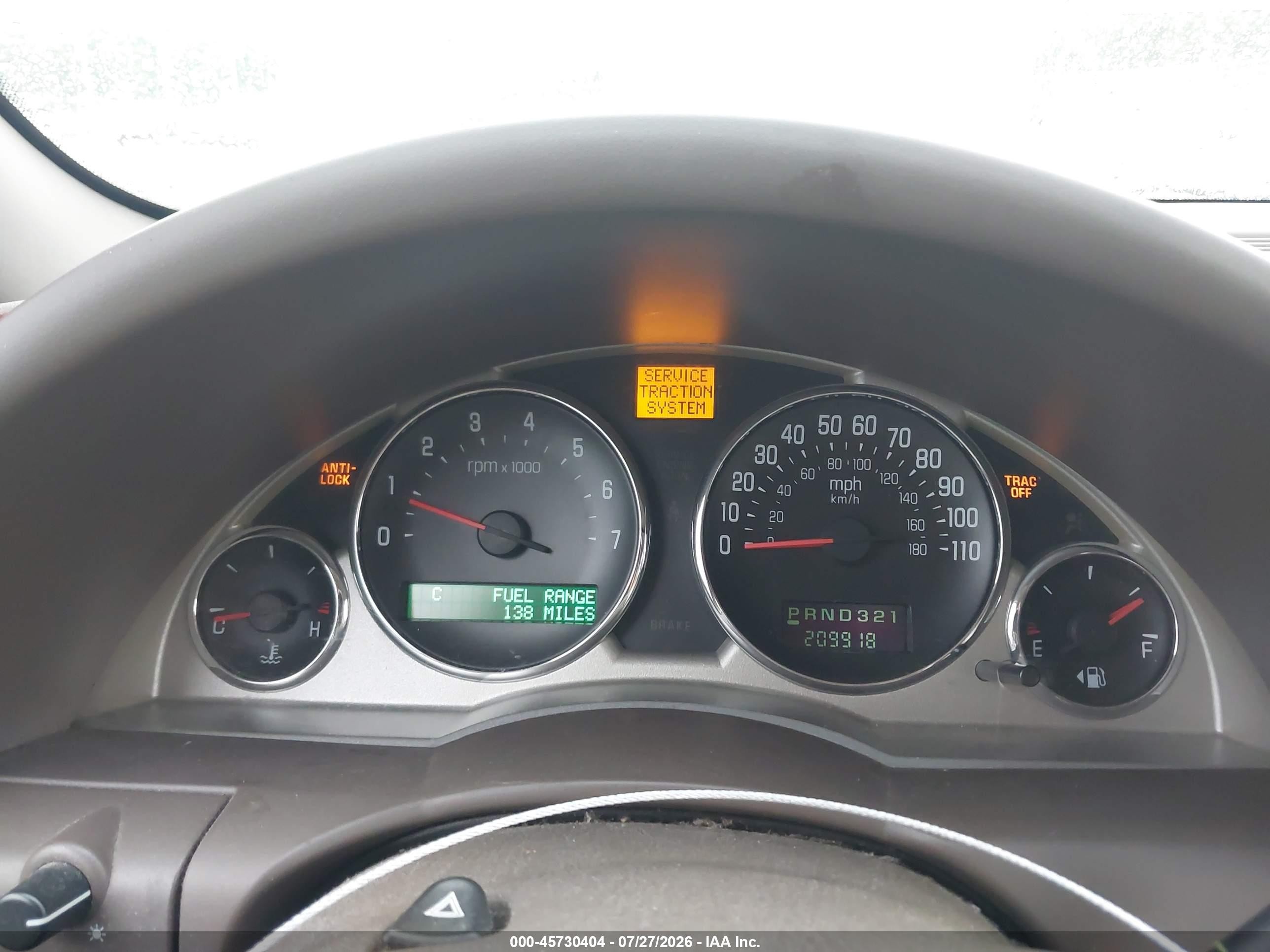 2006 Buick Rendezvous Cx Tan vin: 3G5DA03766S565501