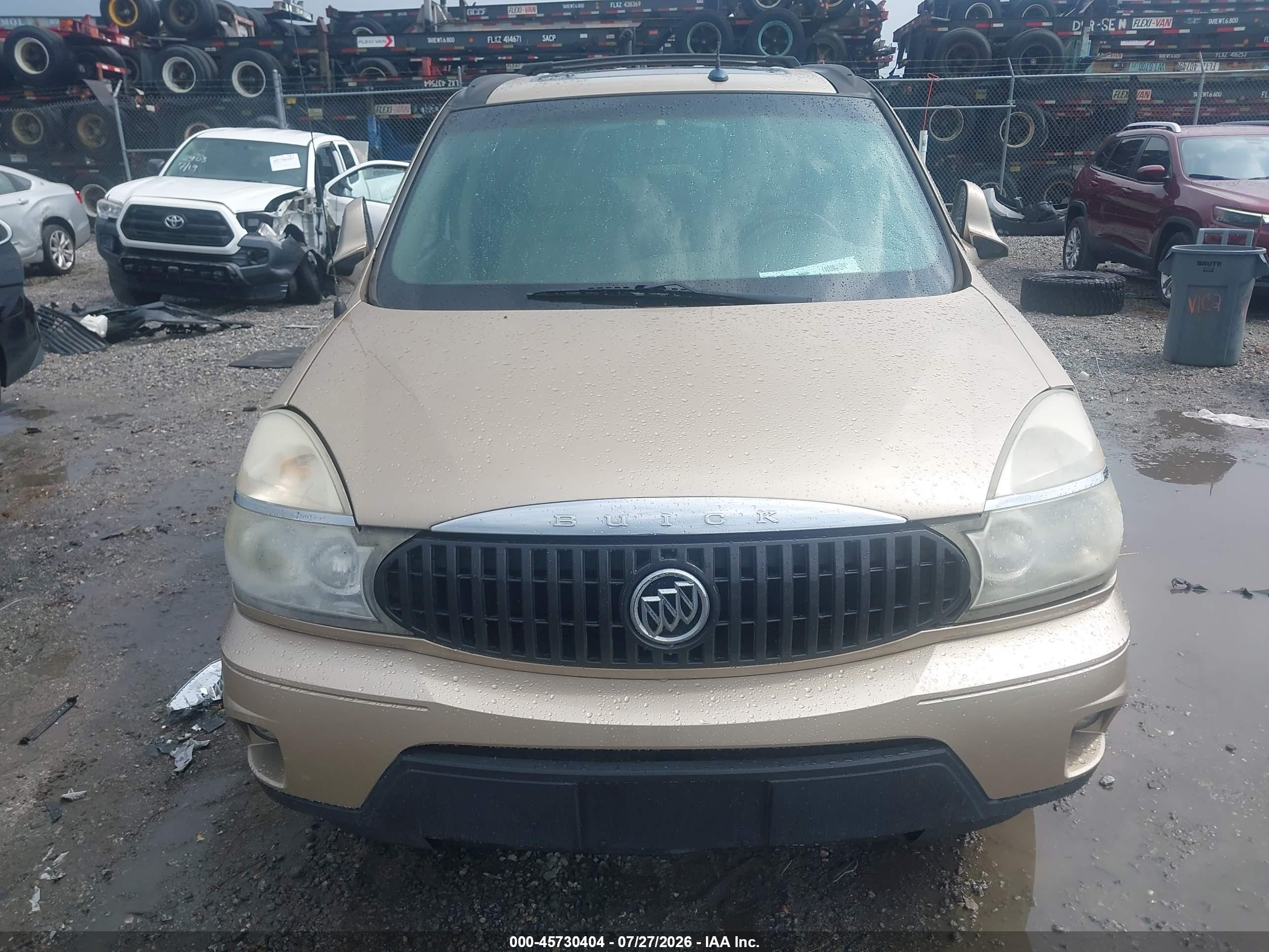 2006 Buick Rendezvous Cx Tan vin: 3G5DA03766S565501