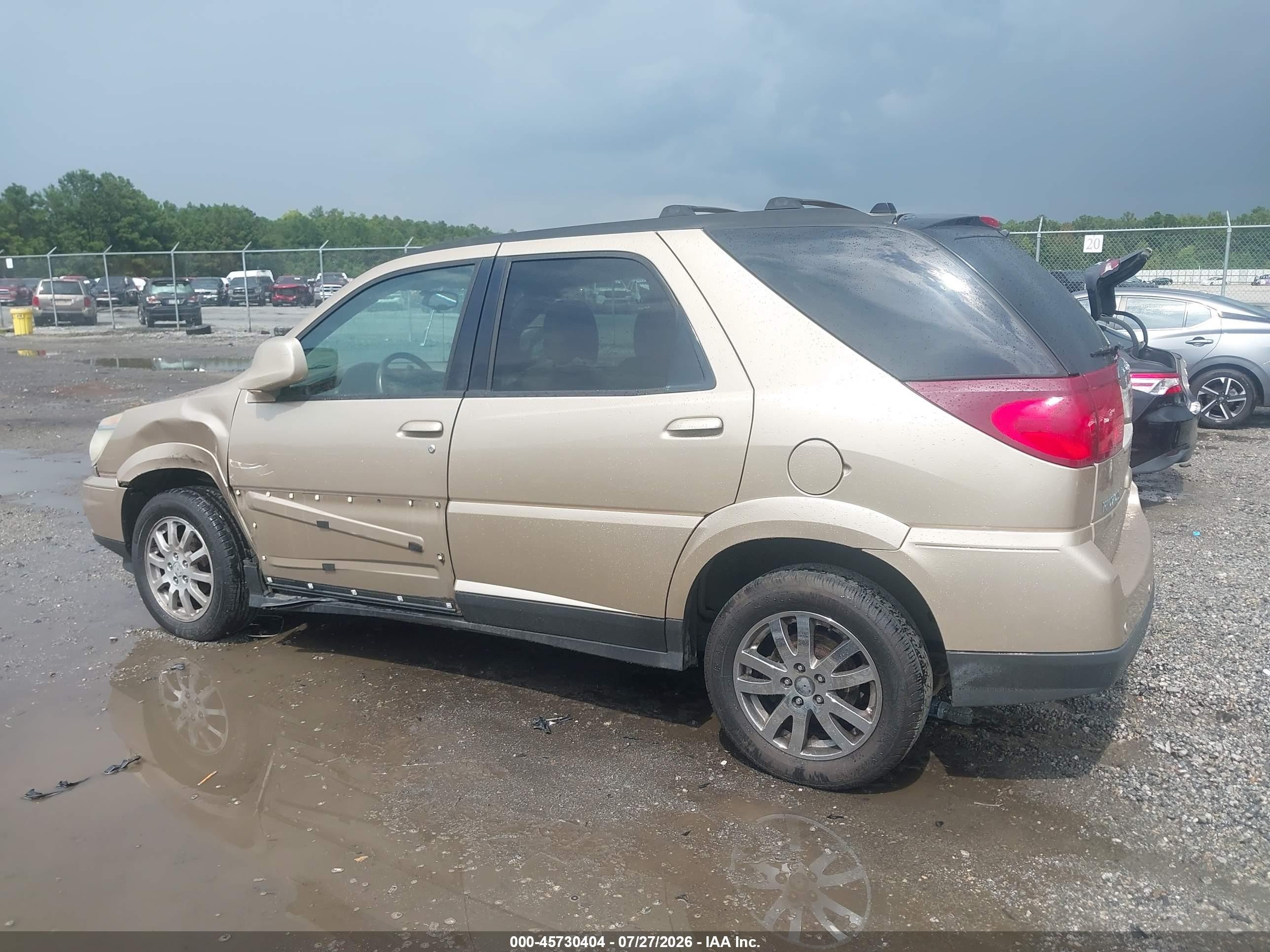 2006 Buick Rendezvous Cx Tan vin: 3G5DA03766S565501
