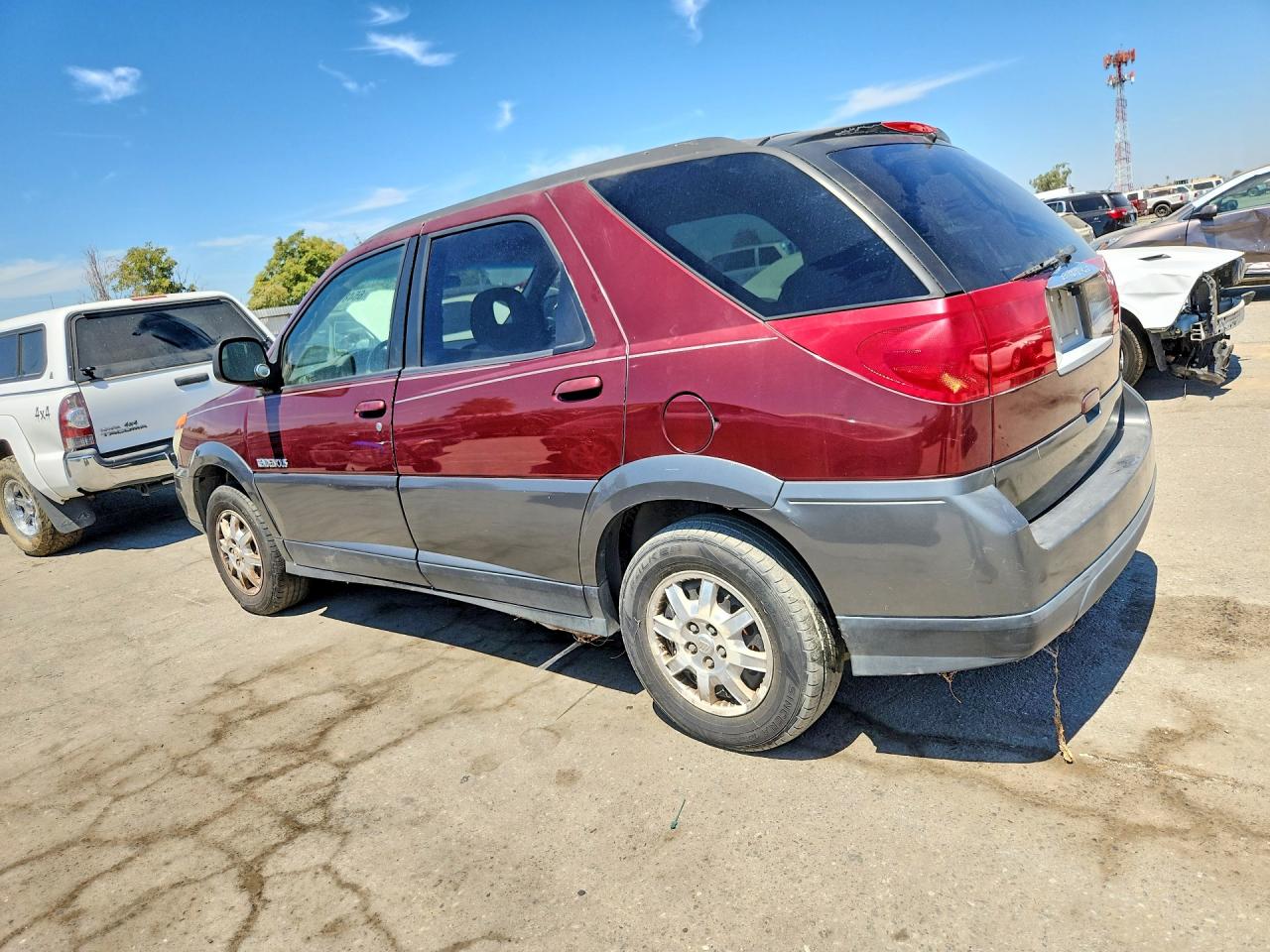 2002 Buick Rendezvous Cx Maroon vin: 3G5DA03E12S546184