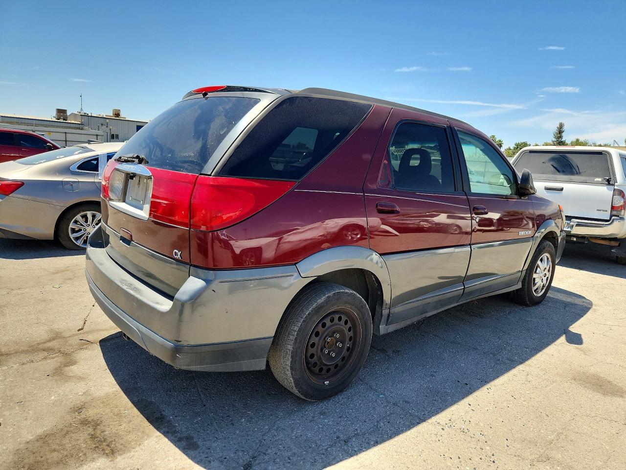 2002 Buick Rendezvous Cx Maroon vin: 3G5DA03E12S546184