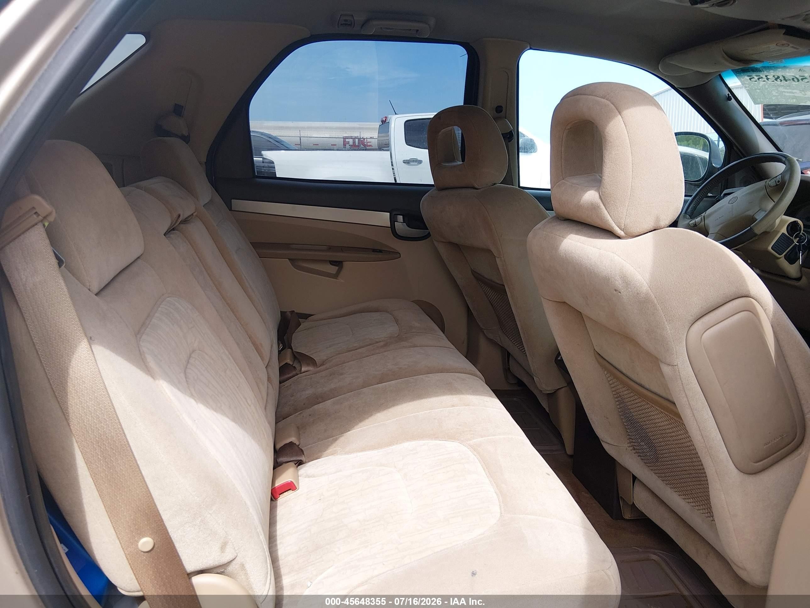 2003 Buick Rendezvous Cx Gold vin: 3G5DA03E13S597279