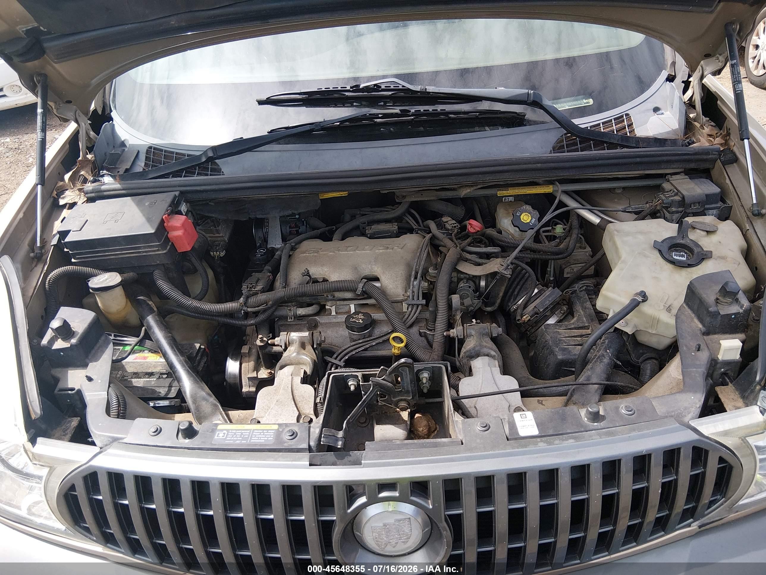 2003 Buick Rendezvous Cx Gold vin: 3G5DA03E13S597279
