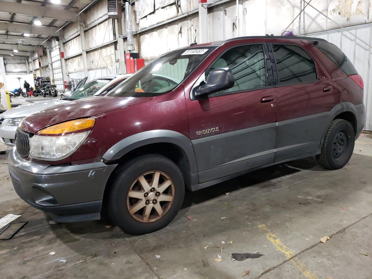 Price & History 2003 Buick Rendezvous Cx 3.4l 6 vin