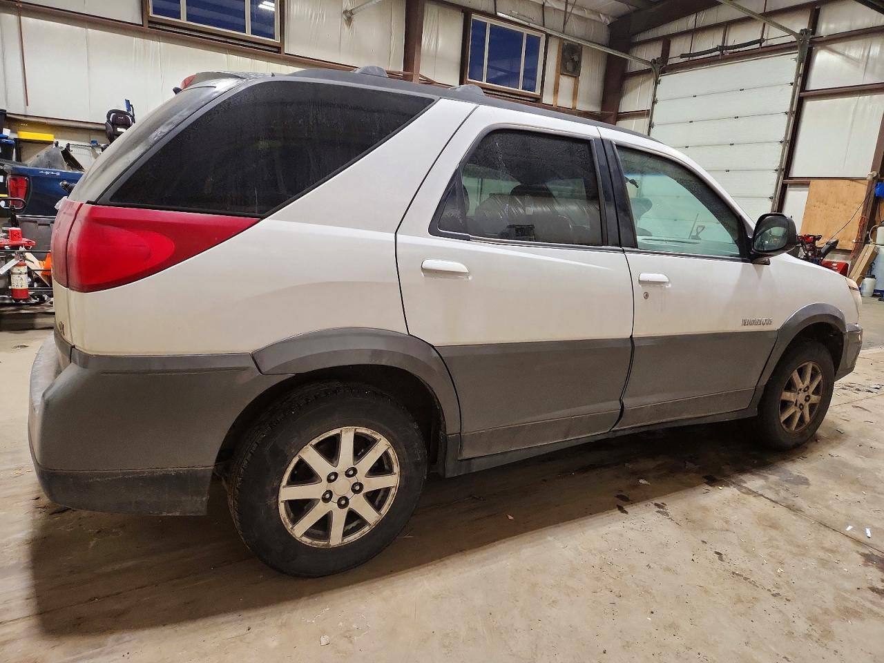 2003 Buick Rendezvous Cx White vin: 3G5DA03E23S568910