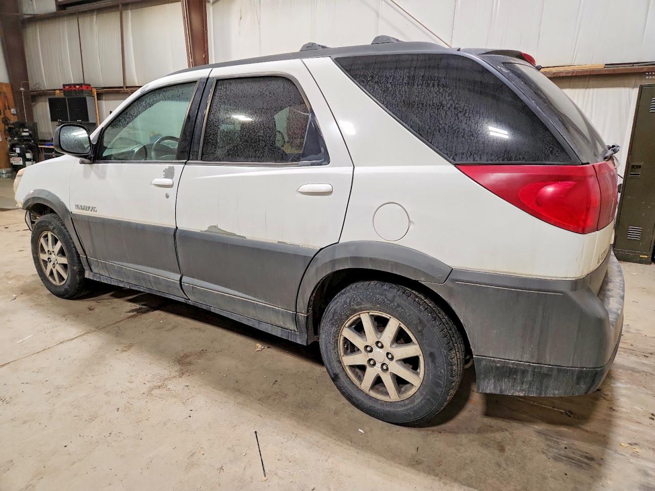 2003 Buick Rendezvous Cx White vin: 3G5DA03E23S568910
