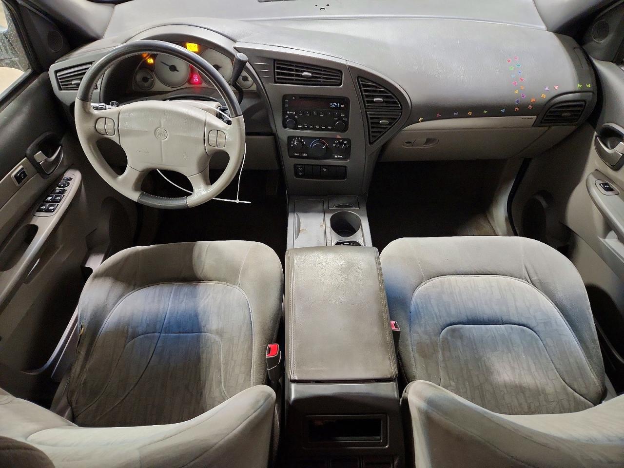 2003 Buick Rendezvous Cx White vin: 3G5DA03E23S568910