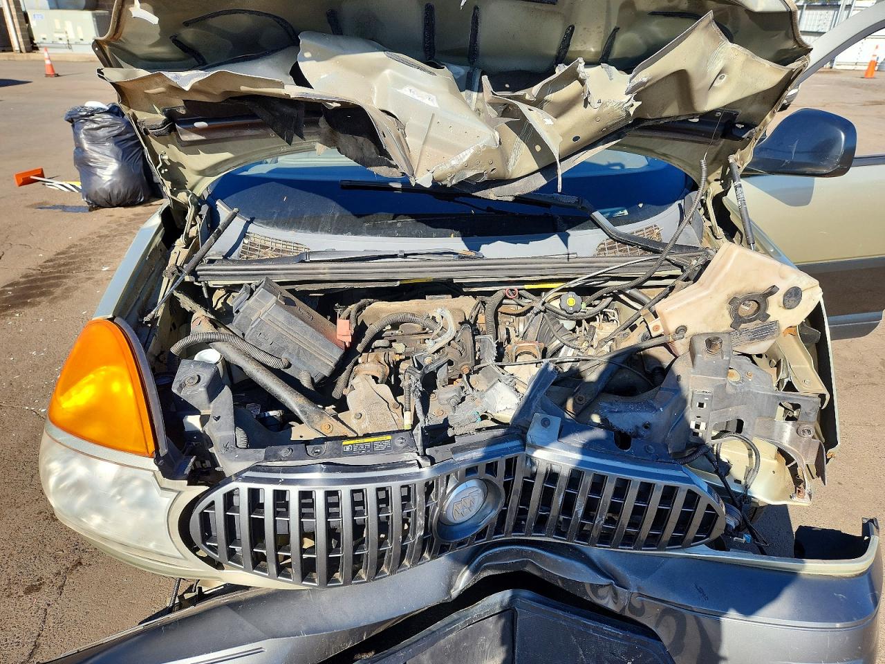 2003 Buick Rendezvous Cx Gold vin: 3G5DA03E23S596545