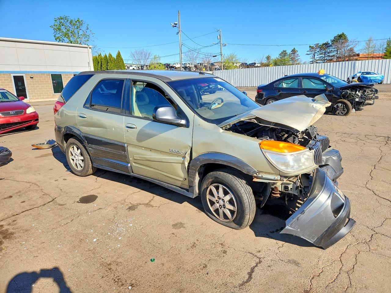 2003 Buick Rendezvous Cx Gold vin: 3G5DA03E23S596545