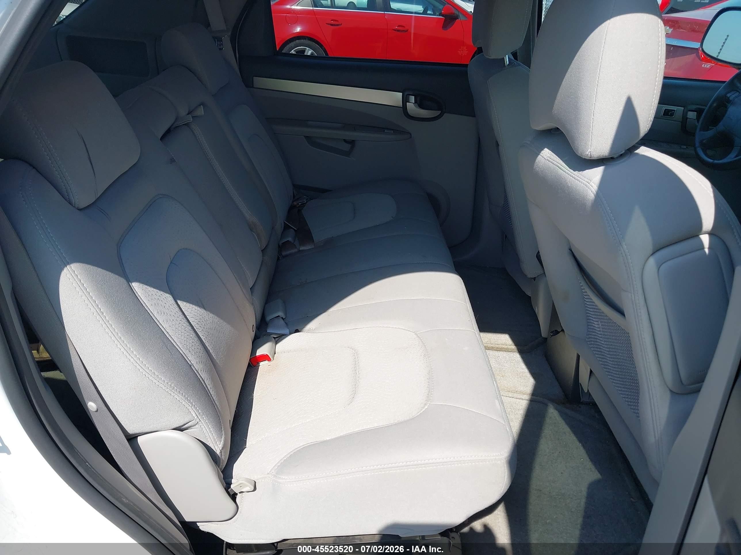 2004 Buick Rendezvous Cx White vin: 3G5DA03E24S509471