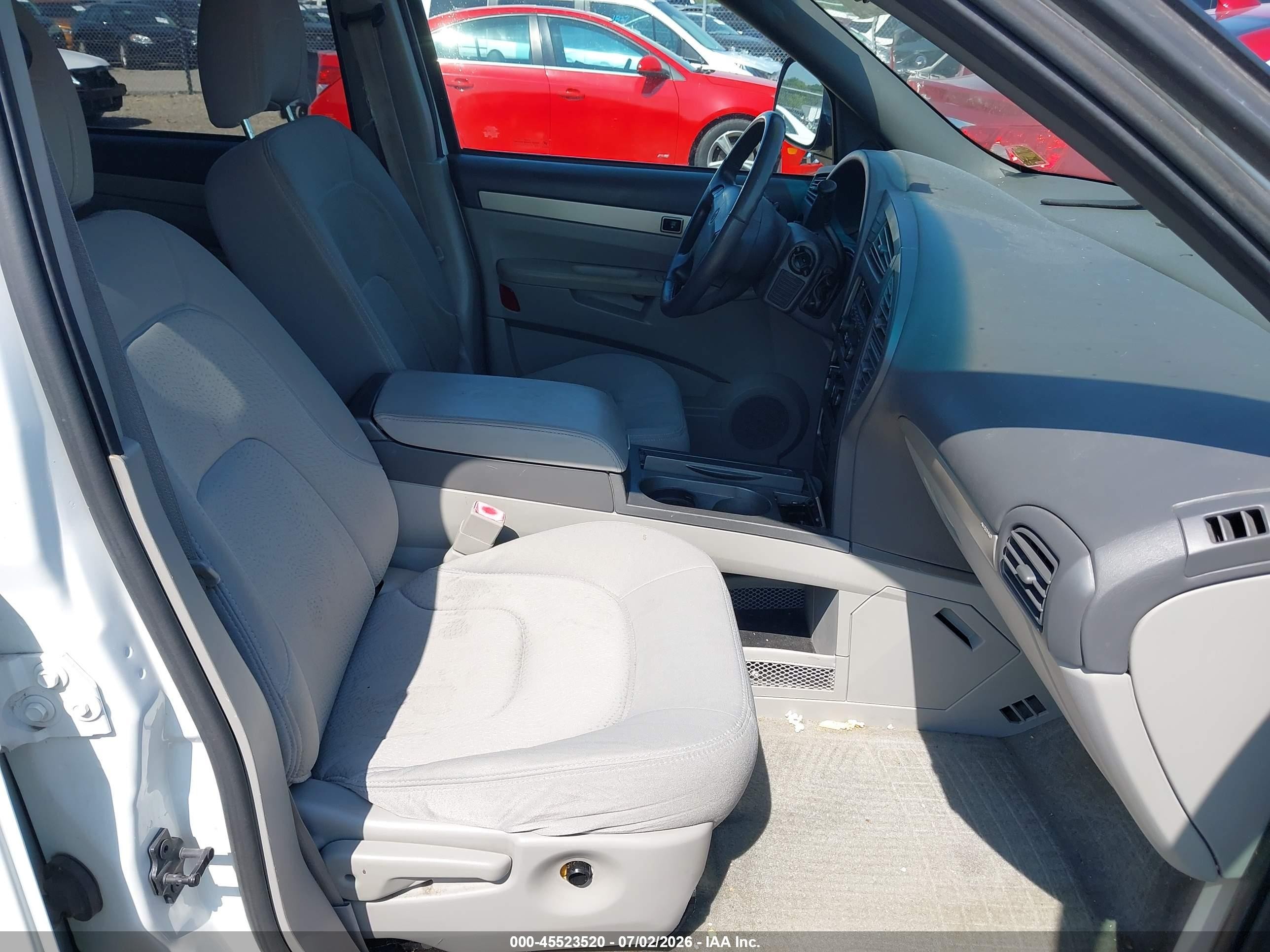 2004 Buick Rendezvous Cx White vin: 3G5DA03E24S509471