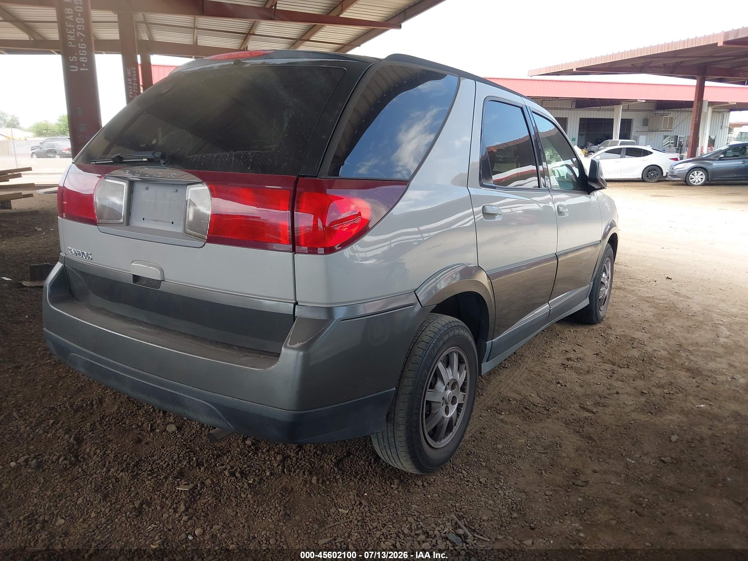 2004 Buick Rendezvous Cx White vin: 3G5DA03E24S553700