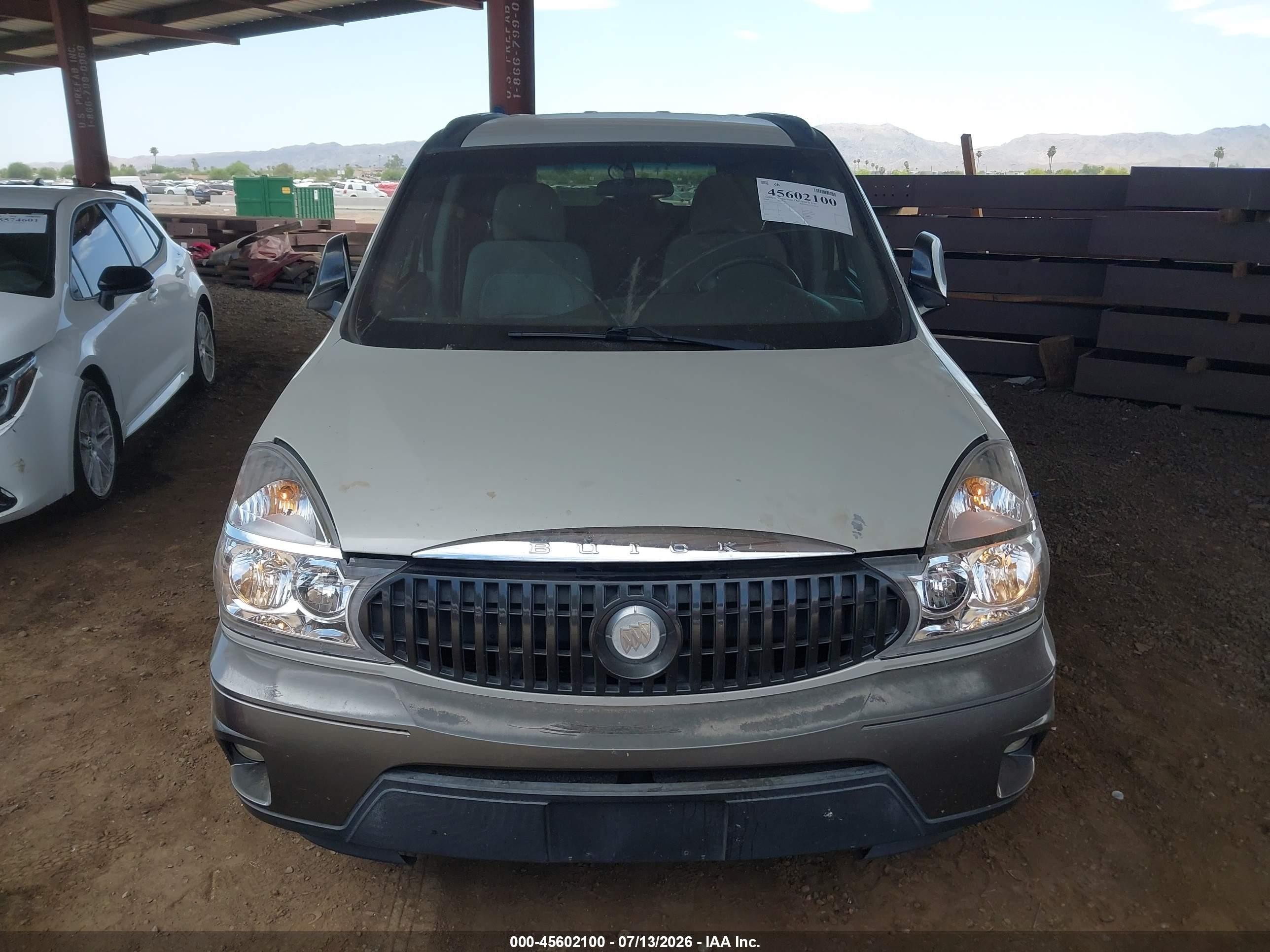 2004 Buick Rendezvous Cx White vin: 3G5DA03E24S553700