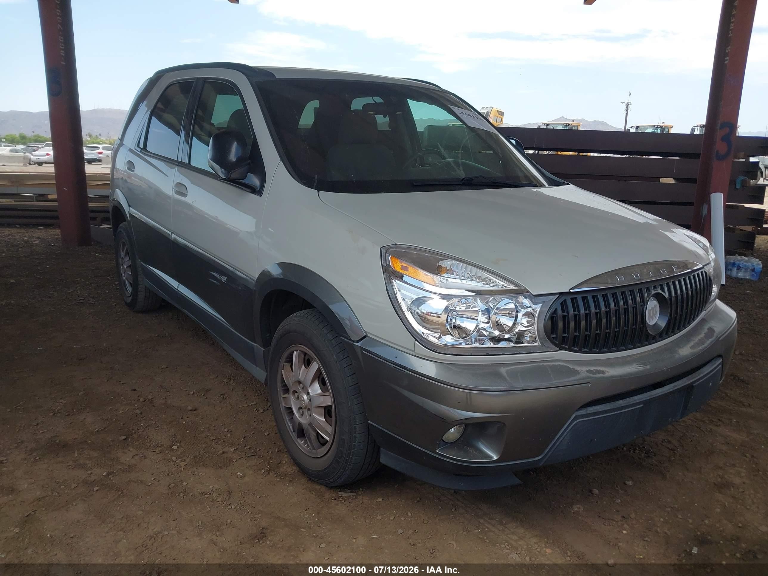 2004 Buick Rendezvous Cx White vin: 3G5DA03E24S553700