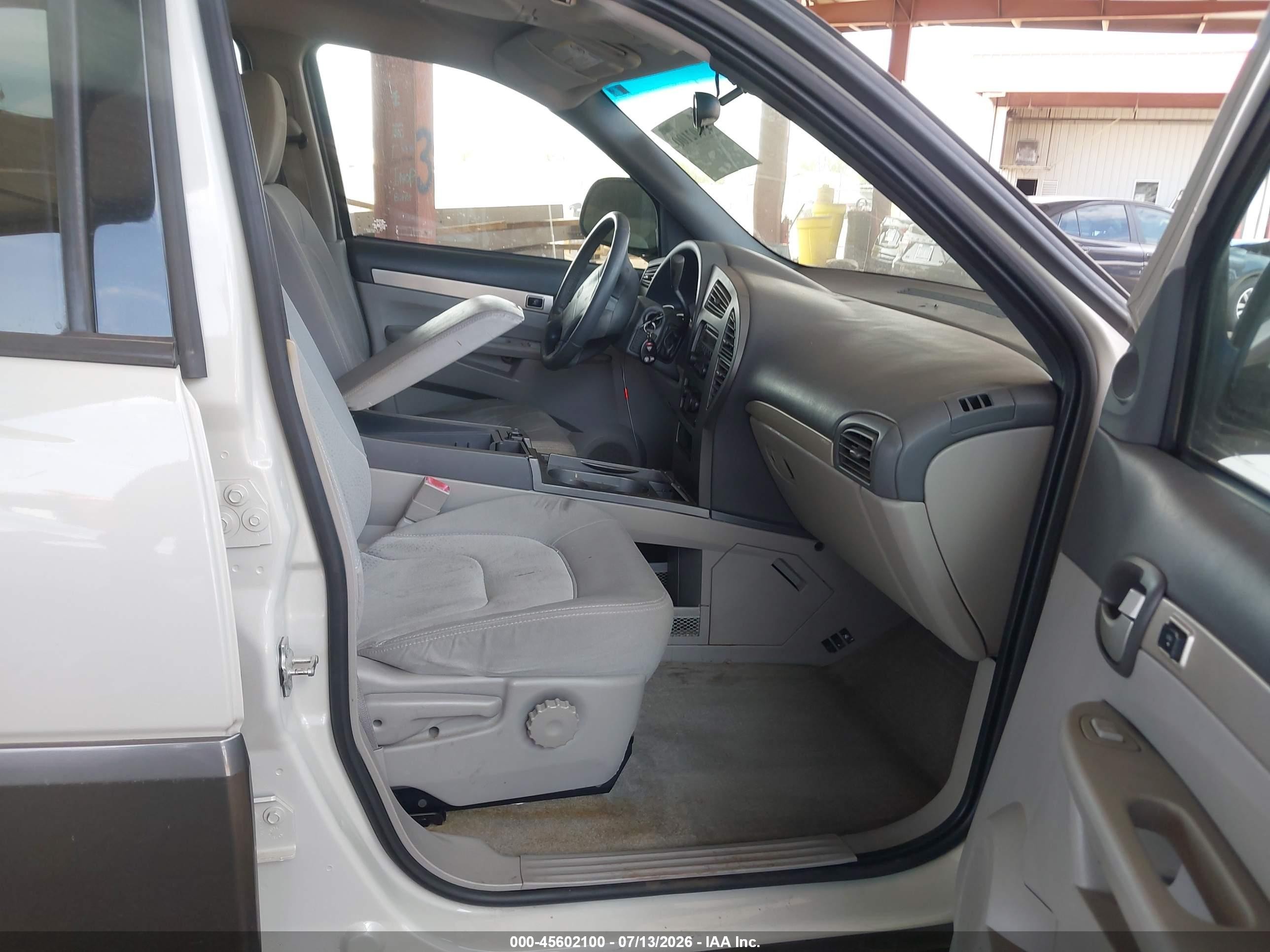 2004 Buick Rendezvous Cx White vin: 3G5DA03E24S553700