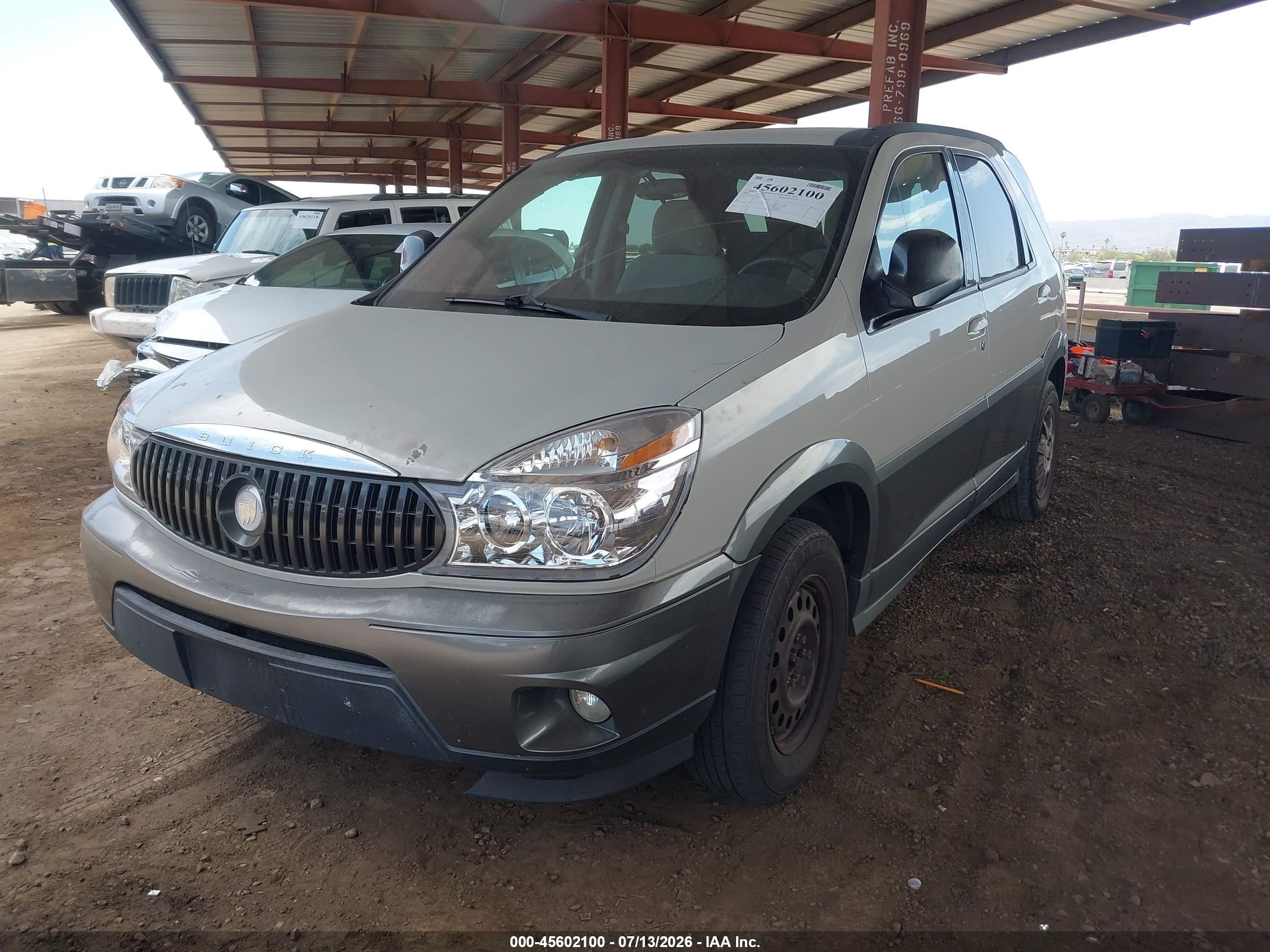 2004 Buick Rendezvous Cx White vin: 3G5DA03E24S553700