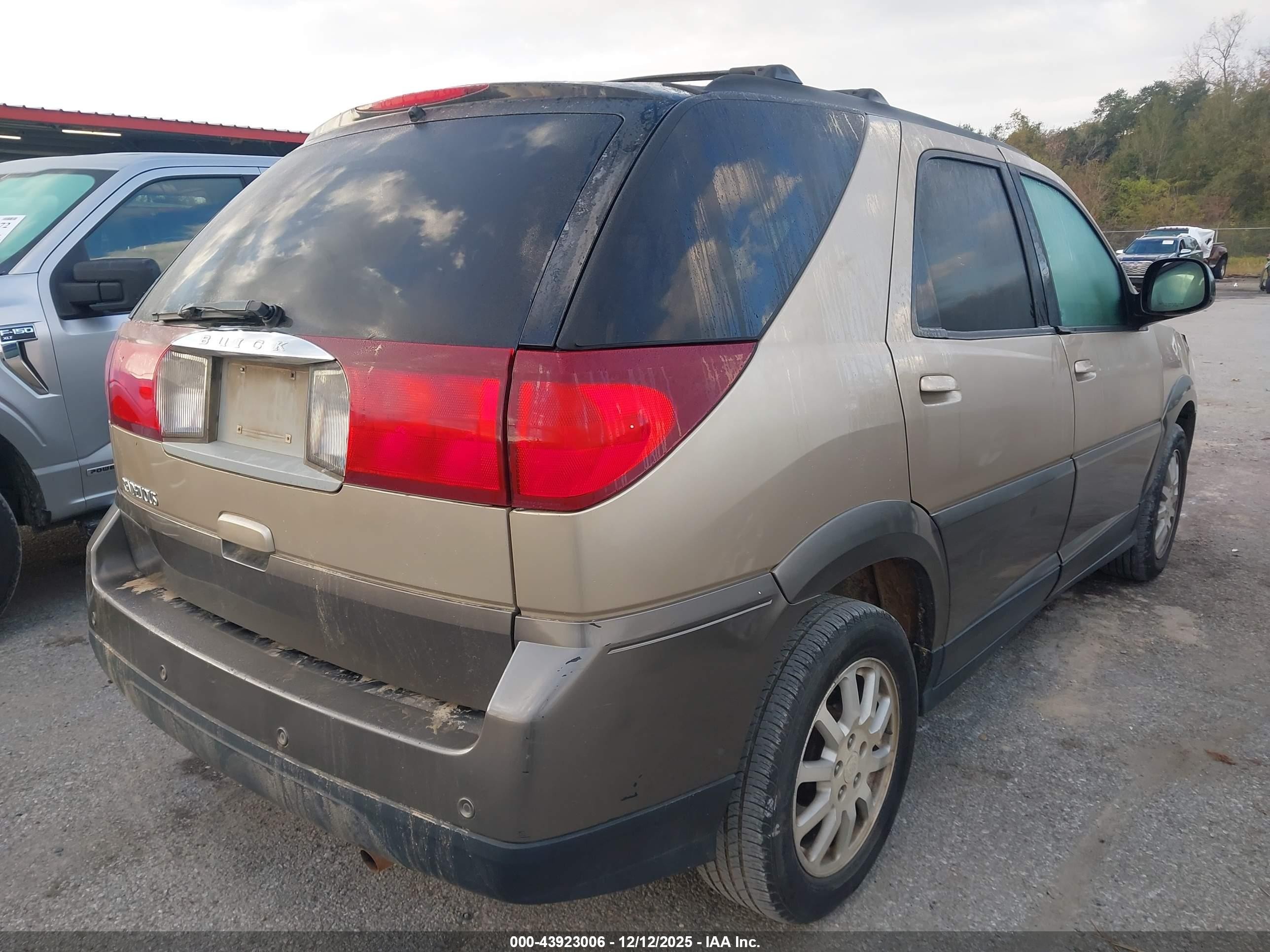 2005 Buick Rendezvous Cx Brown vin: 3G5DA03E25S510461