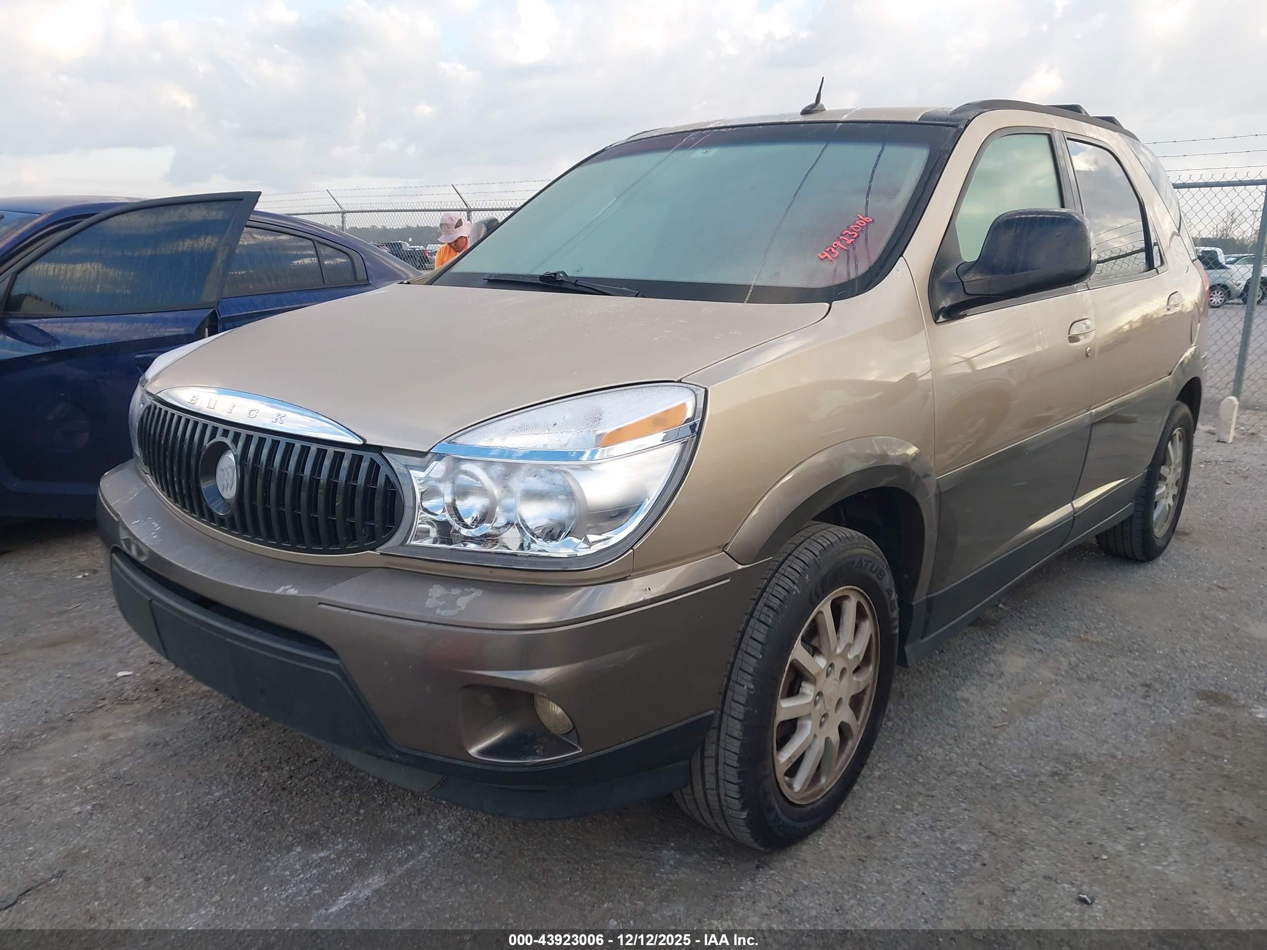 2005 Buick Rendezvous Cx Brown vin: 3G5DA03E25S510461