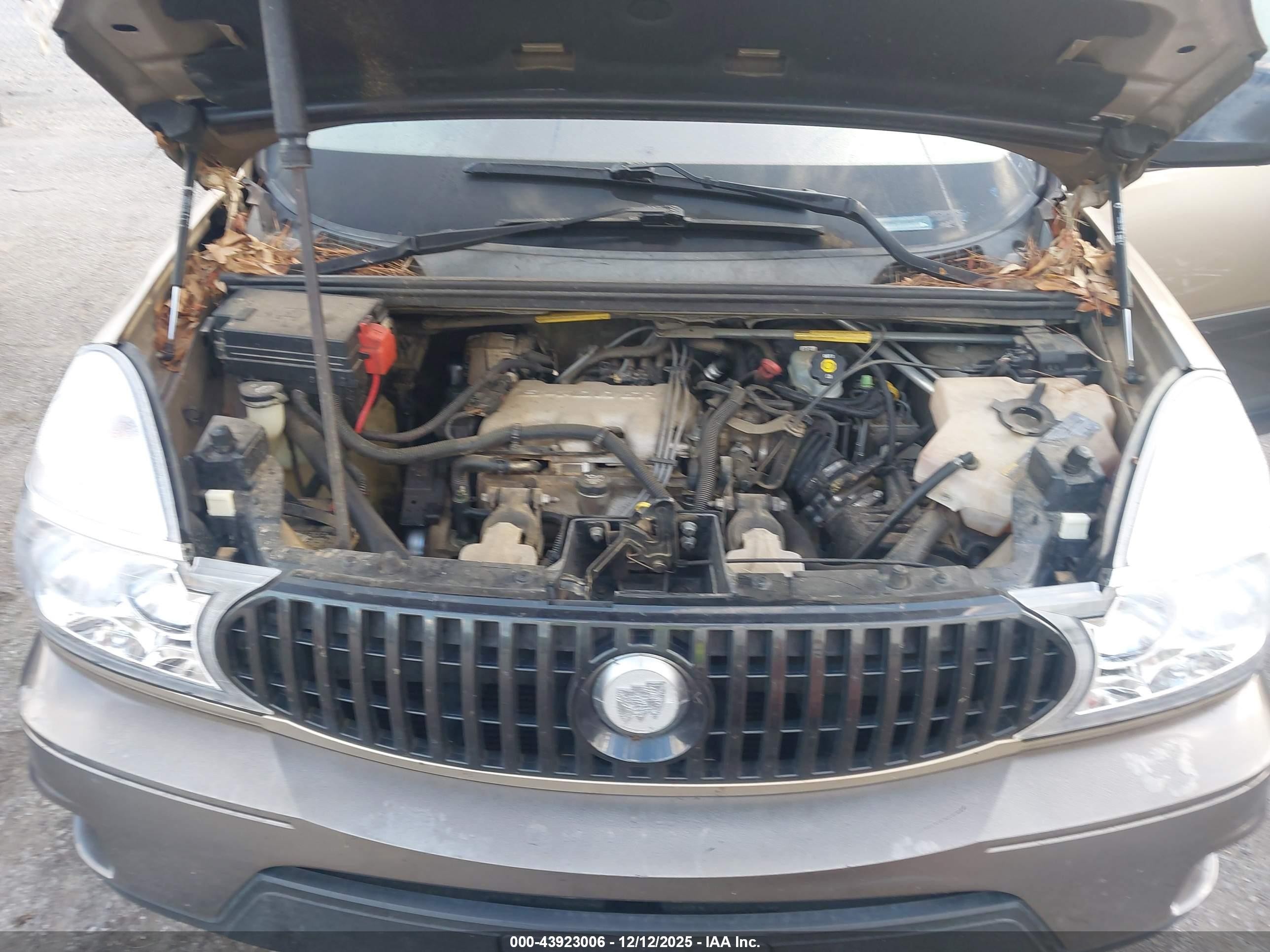 2005 Buick Rendezvous Cx Brown vin: 3G5DA03E25S510461