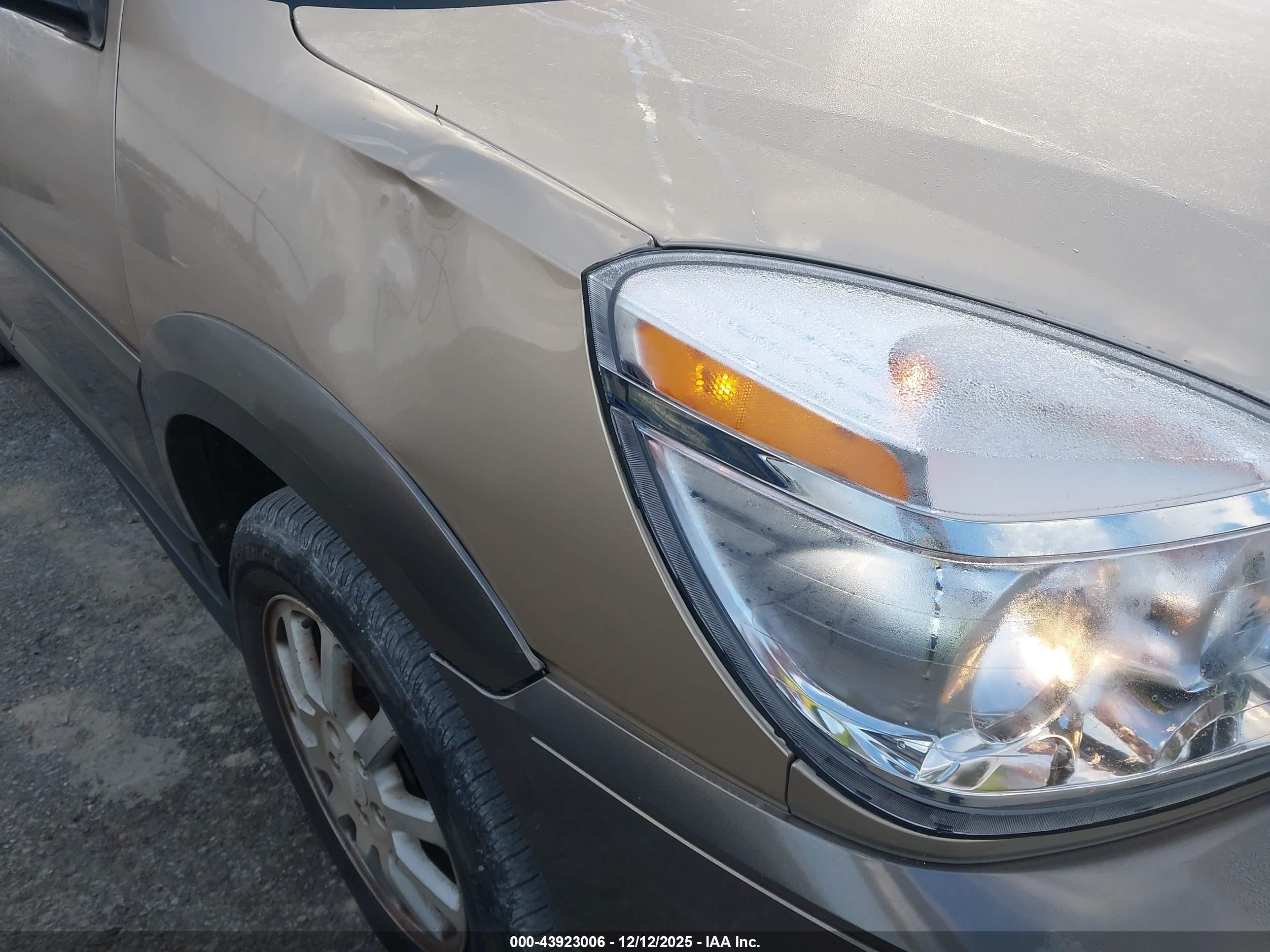 2005 Buick Rendezvous Cx Brown vin: 3G5DA03E25S510461