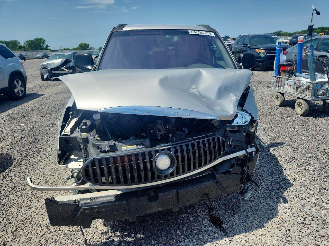 2005 Buick Rendezvous Cx Silver vin: 3G5DA03E25S565413