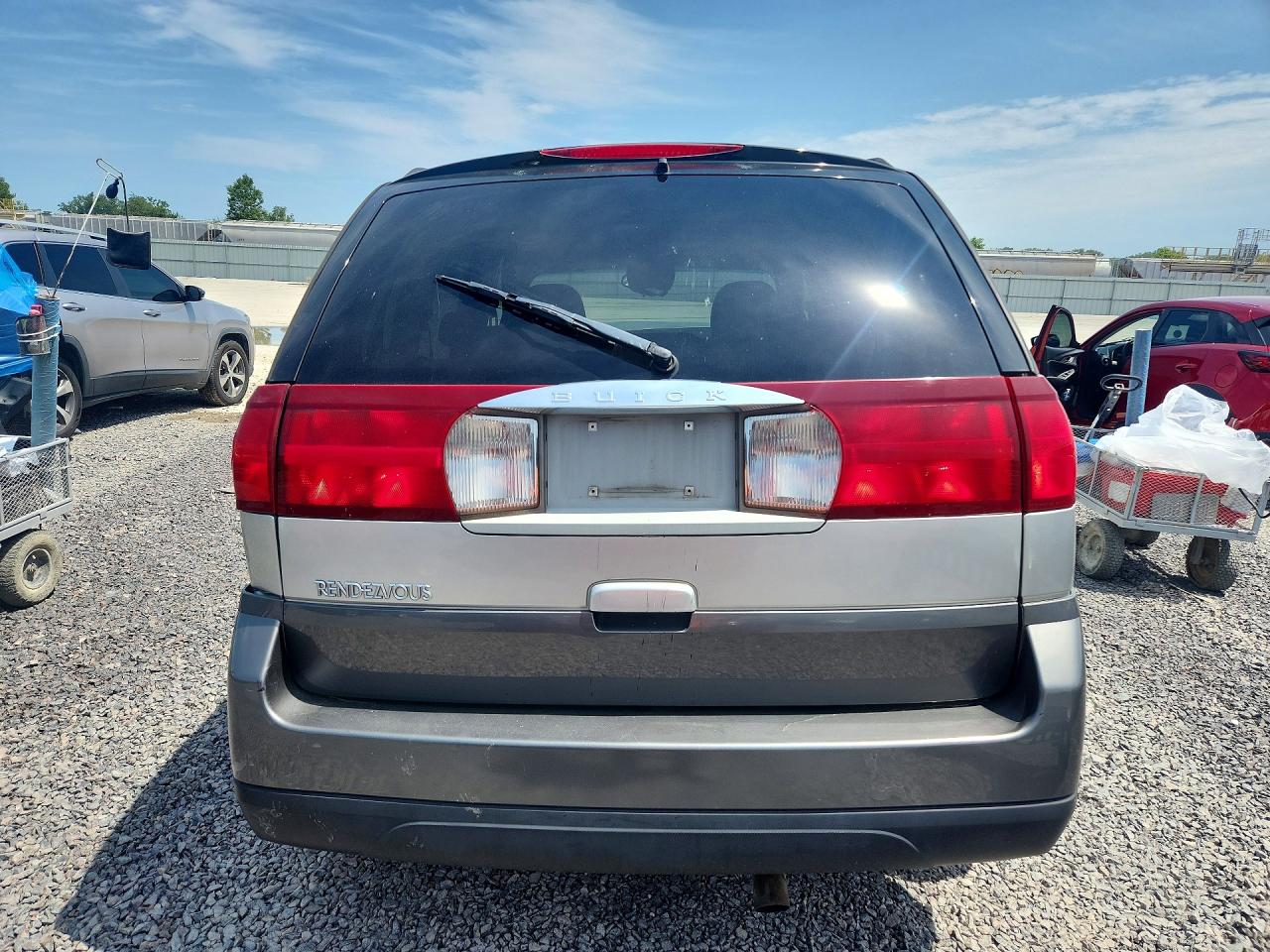 2005 Buick Rendezvous Cx Silver vin: 3G5DA03E25S565413
