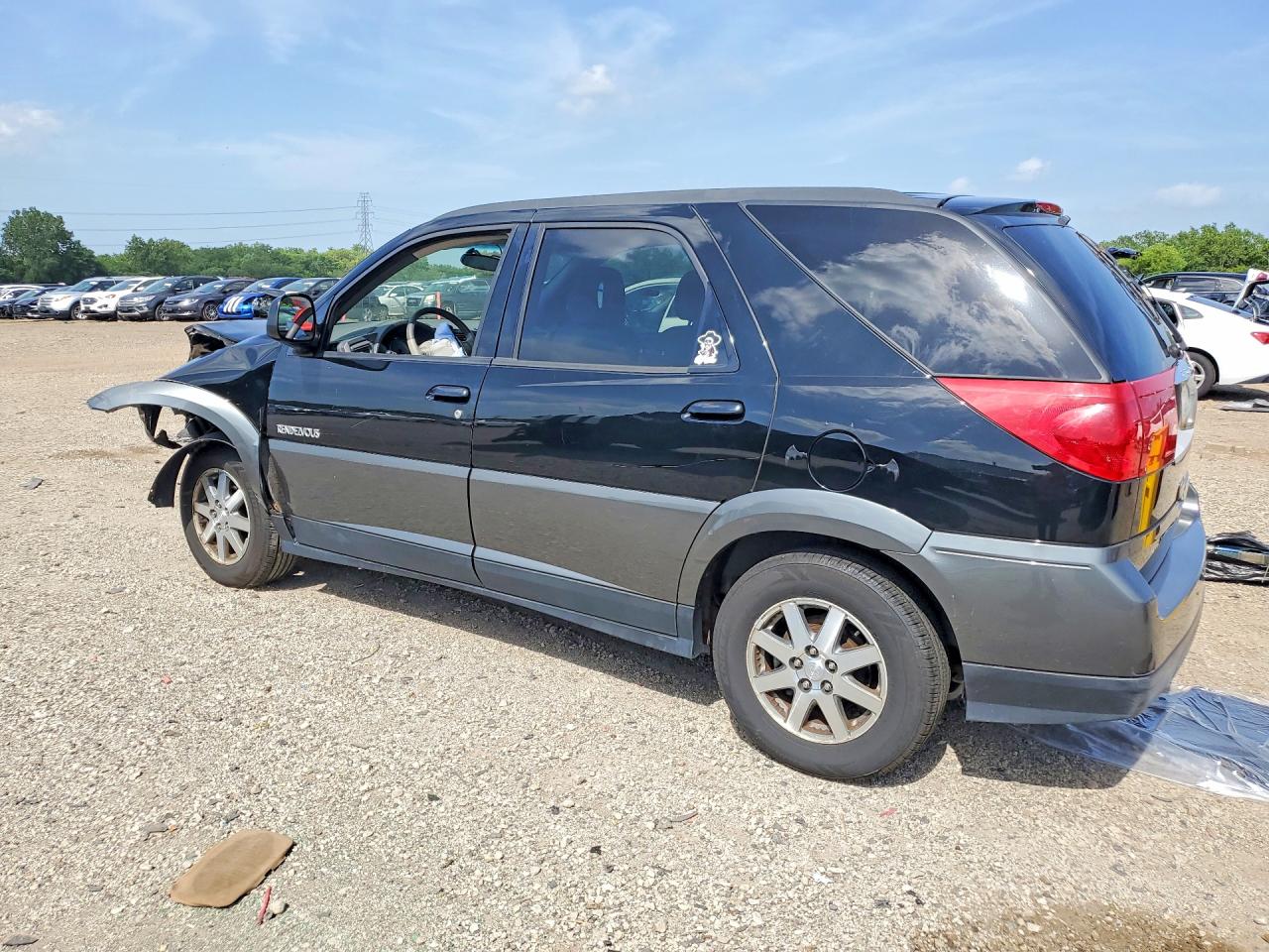 2002 Buick Rendezvous Cx Black vin: 3G5DA03E32S600715