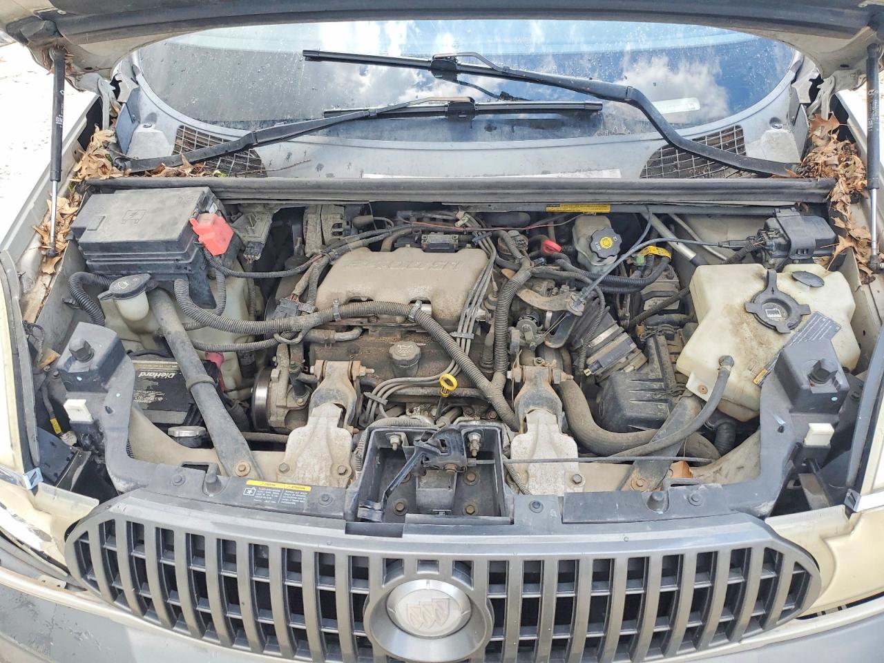 2004 Buick Rendezvous Cx Белый vin: 3G5DA03E34S533987