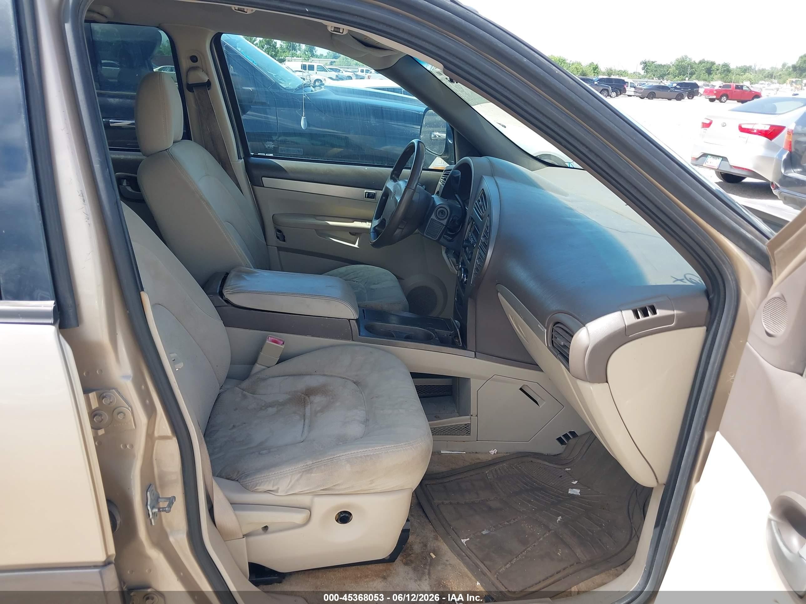 2004 Buick Rendezvous Cx Gold vin: 3G5DA03E34S555326