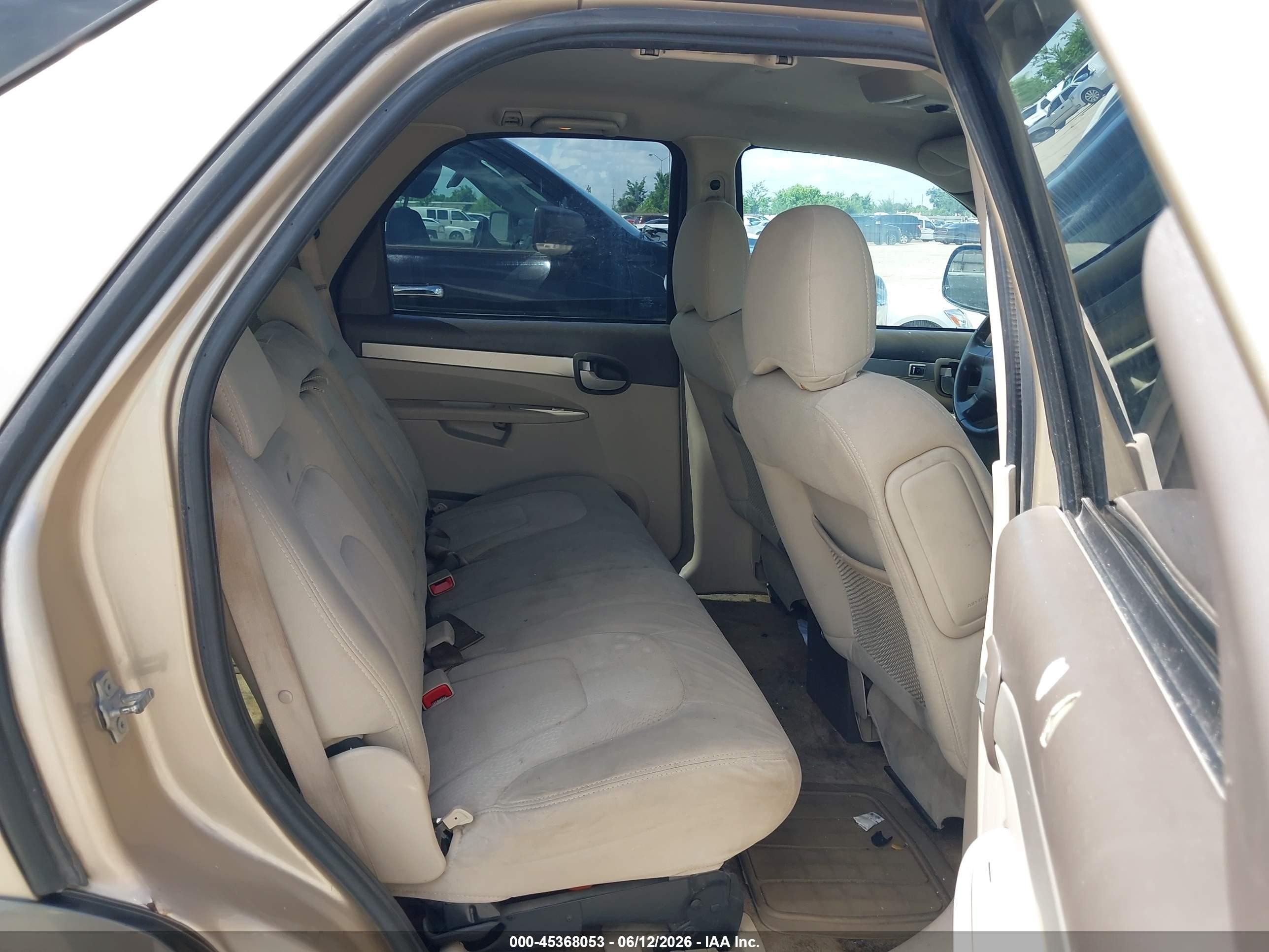 2004 Buick Rendezvous Cx Gold vin: 3G5DA03E34S555326