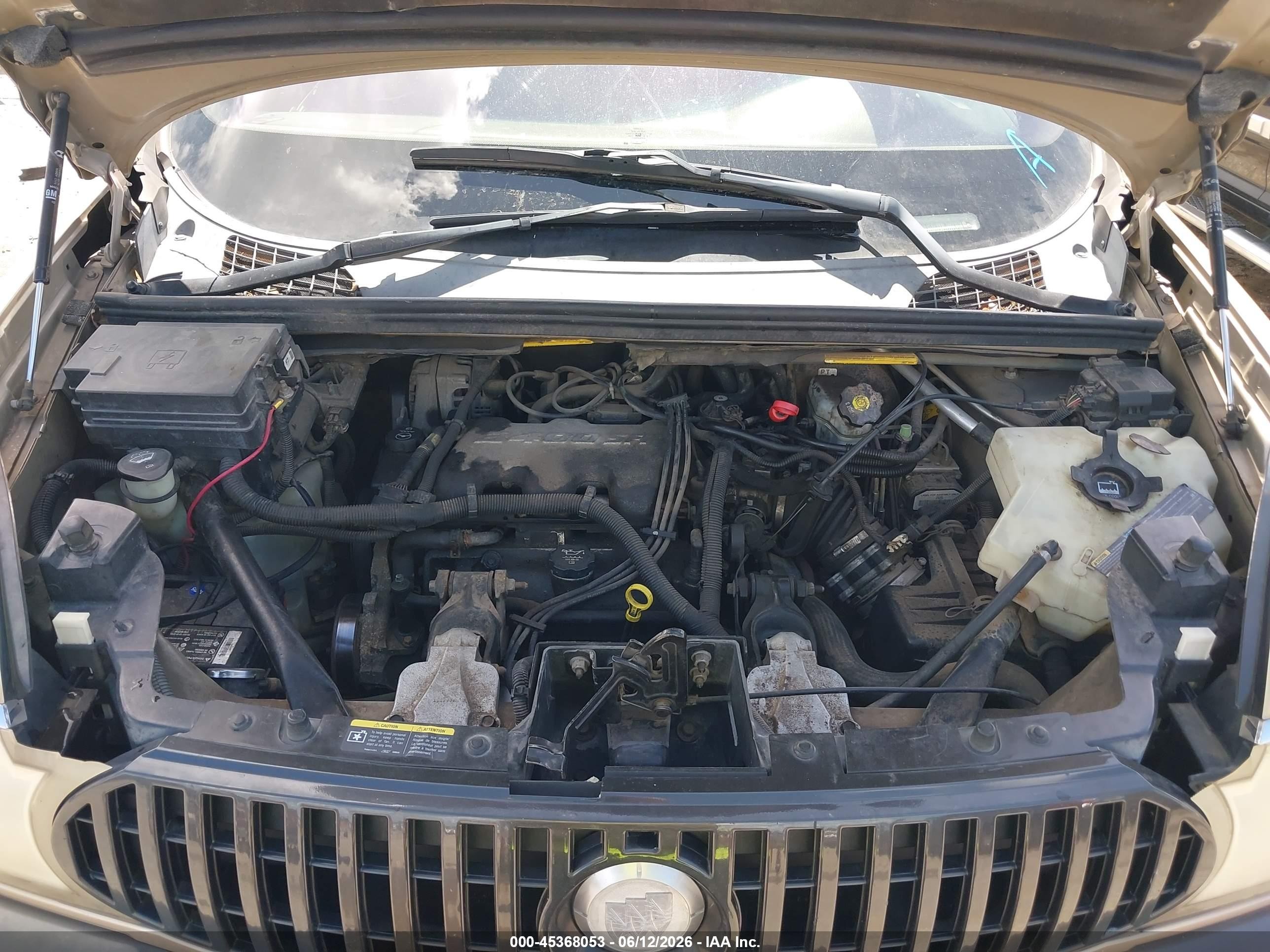 2004 Buick Rendezvous Cx Gold vin: 3G5DA03E34S555326