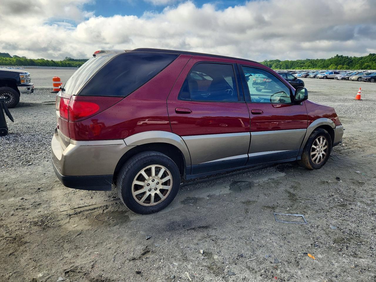 2005 Buick Rendezvous Cx Burgundy vin: 3G5DA03E35S564691