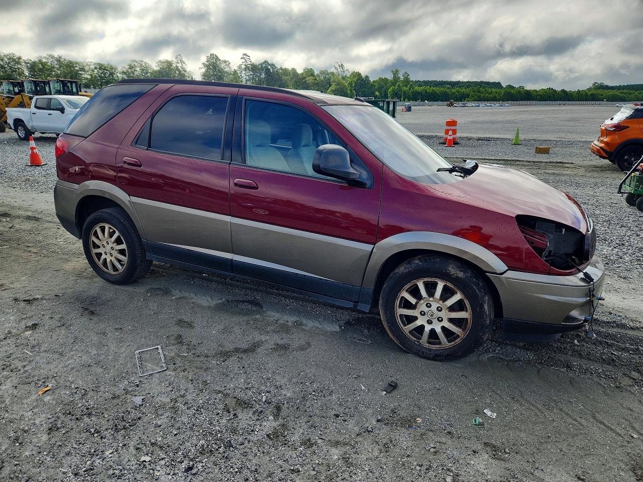 2005 Buick Rendezvous Cx Burgundy vin: 3G5DA03E35S564691