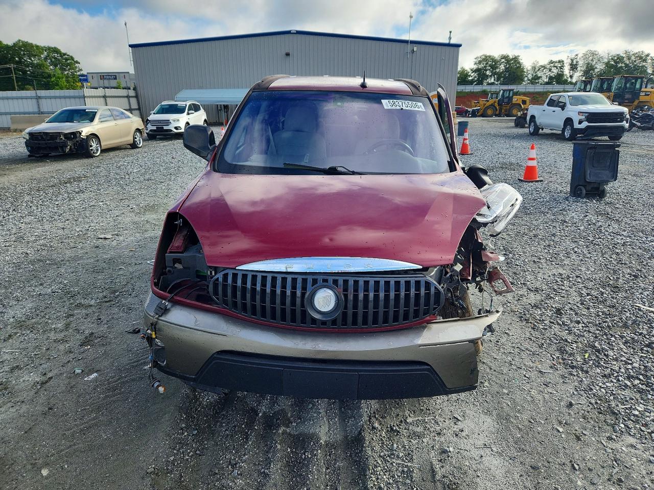 2005 Buick Rendezvous Cx Burgundy vin: 3G5DA03E35S564691